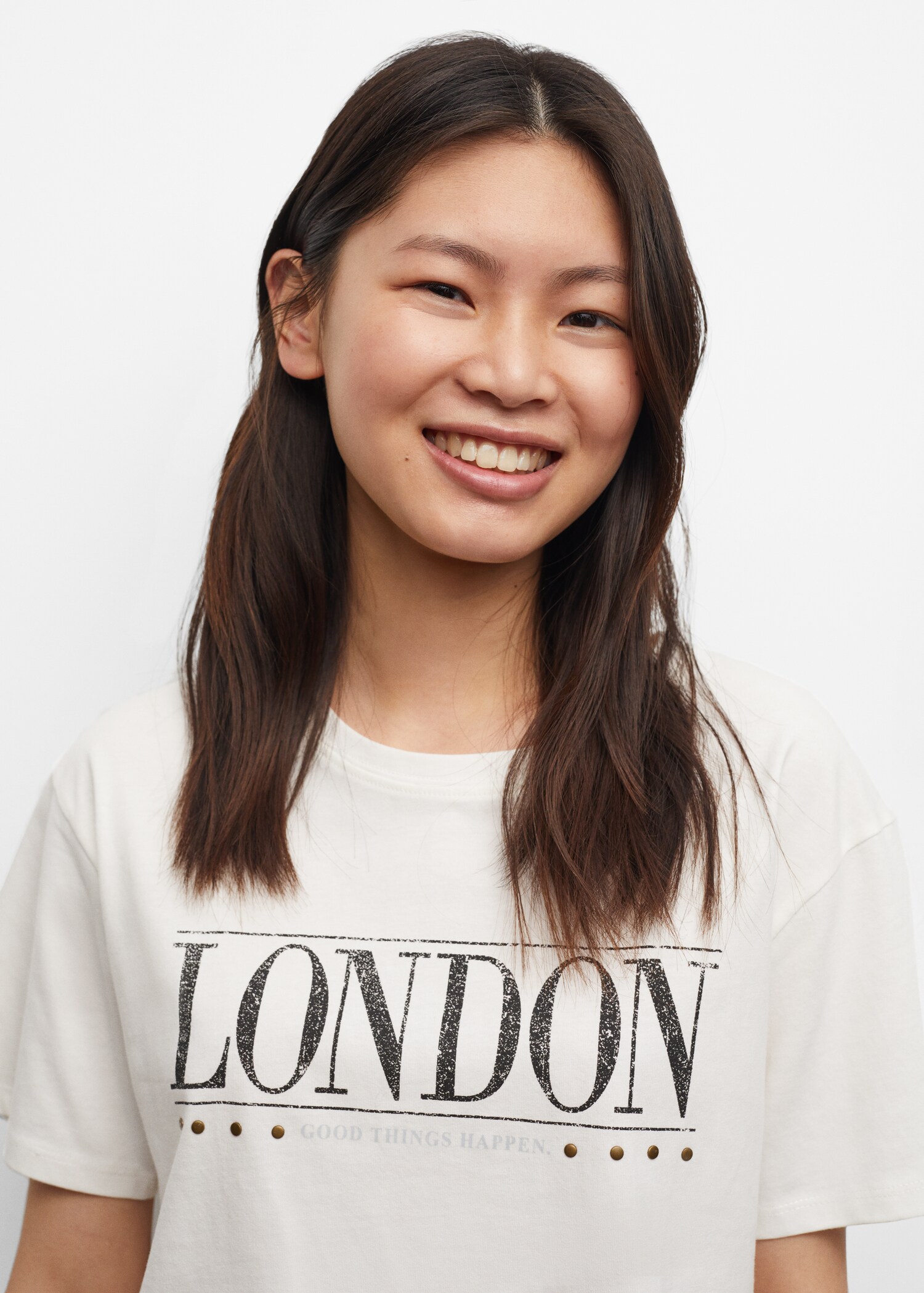 Printed cotton-blend T-shirt - Details of the article 3