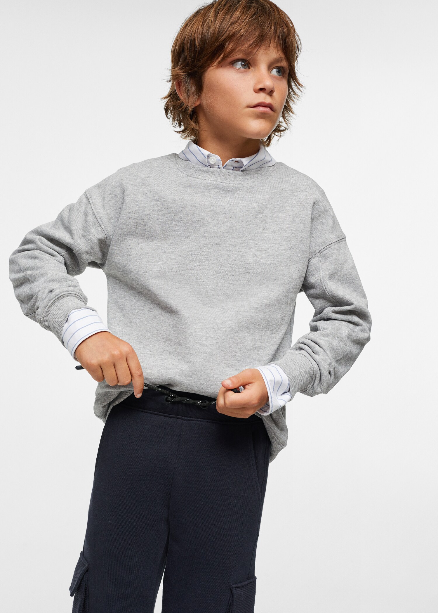 Pocket jogger trousers - Medium plane