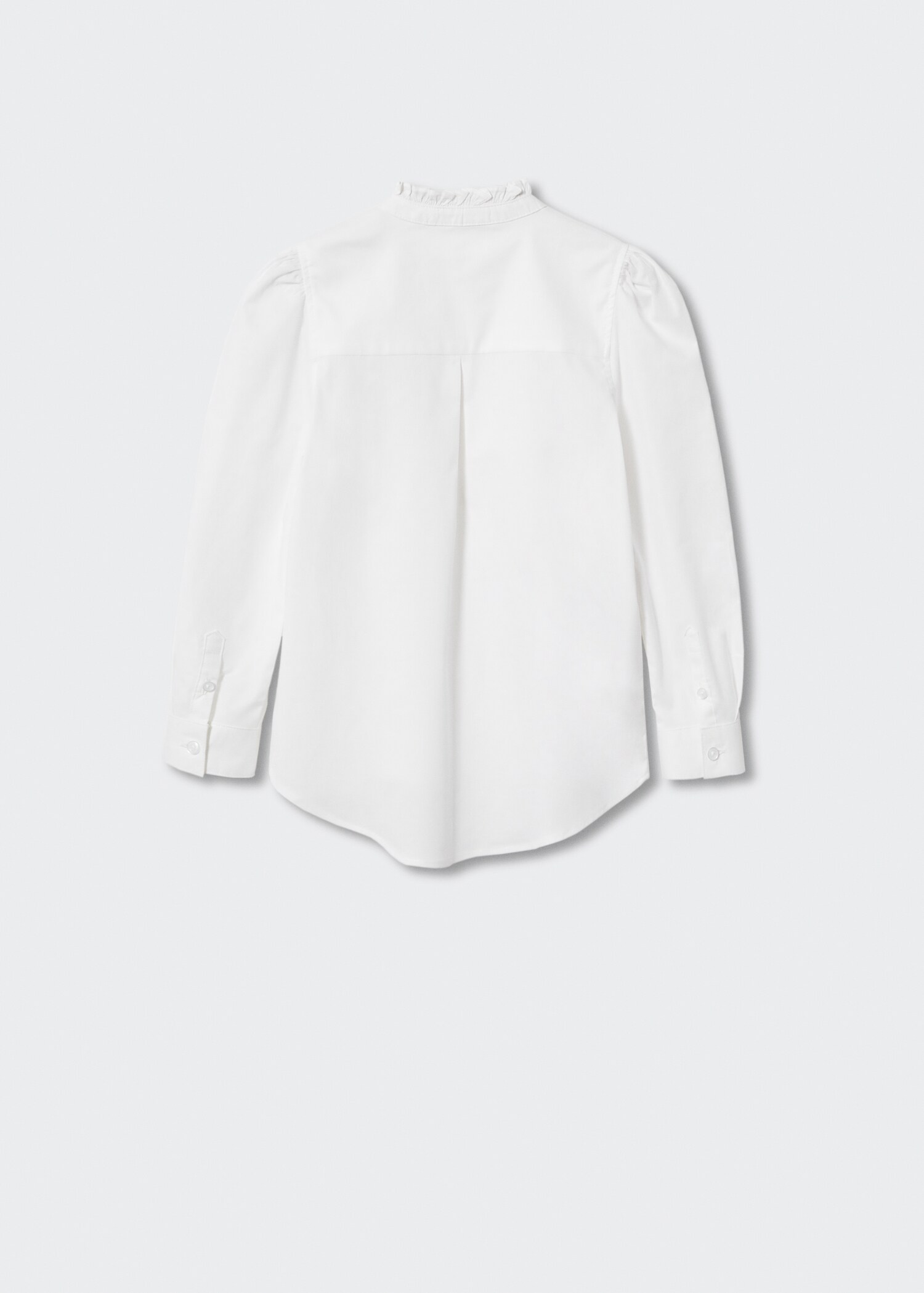 Pleated shirt - Reverse of the article