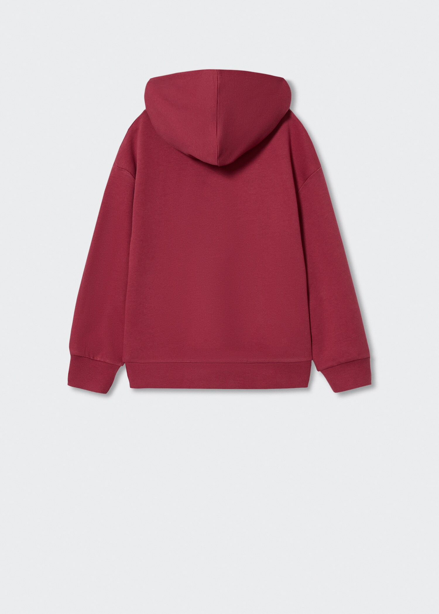 Hoodie mit Schriftzug - Rückseite des Artikels
