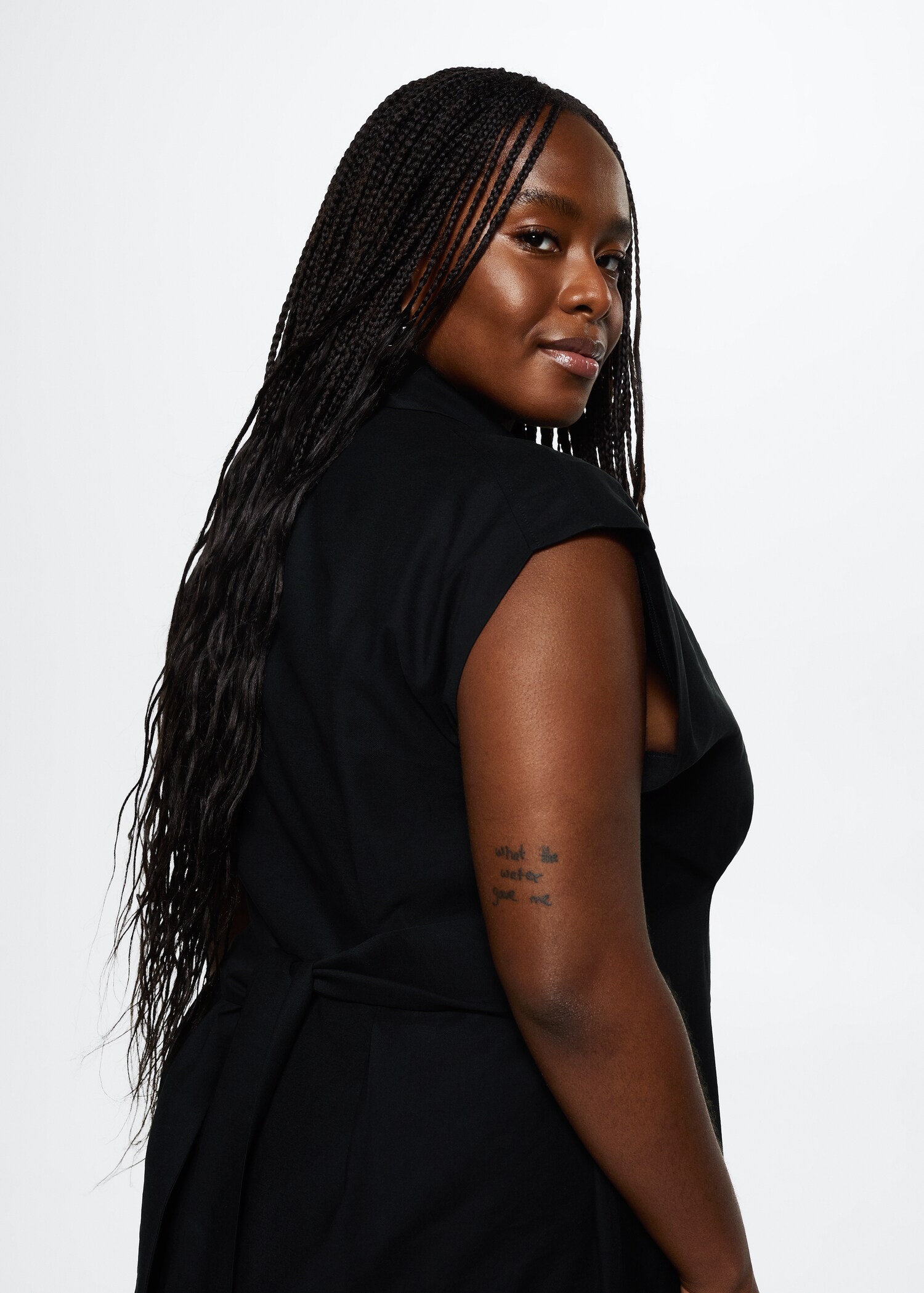 Flowy shirt dress - Details of the article 5