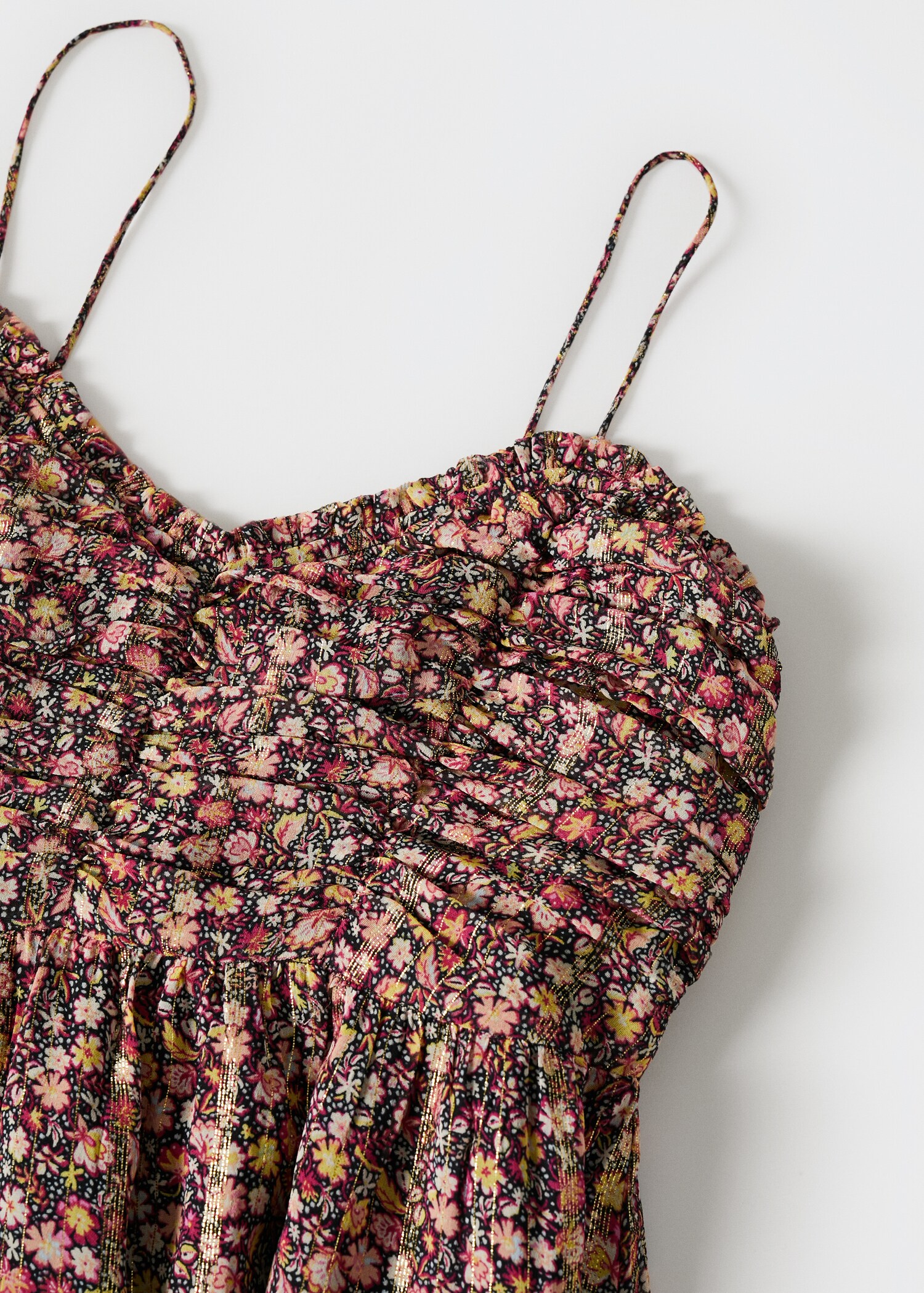 Lurex floral dress - Details of the article 8
