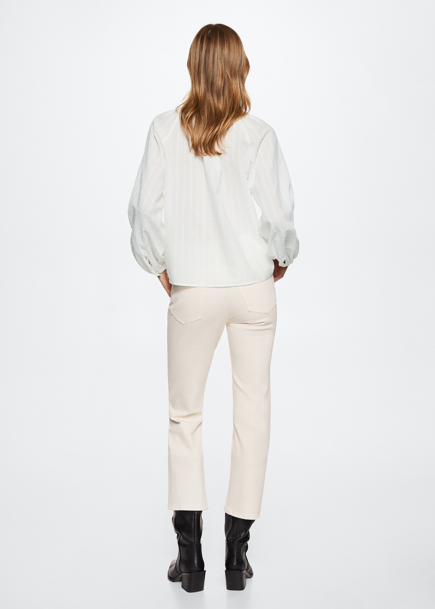 Blouse détails brodés - Verso de l’article