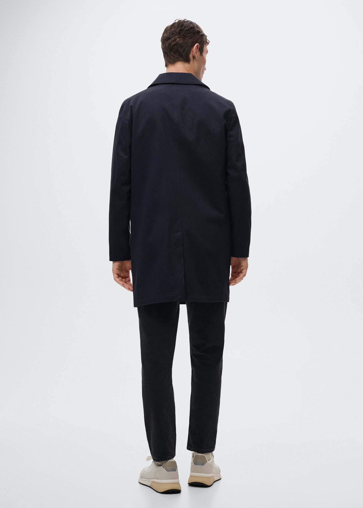 Trench algodón water repellent - Reverso del artículo