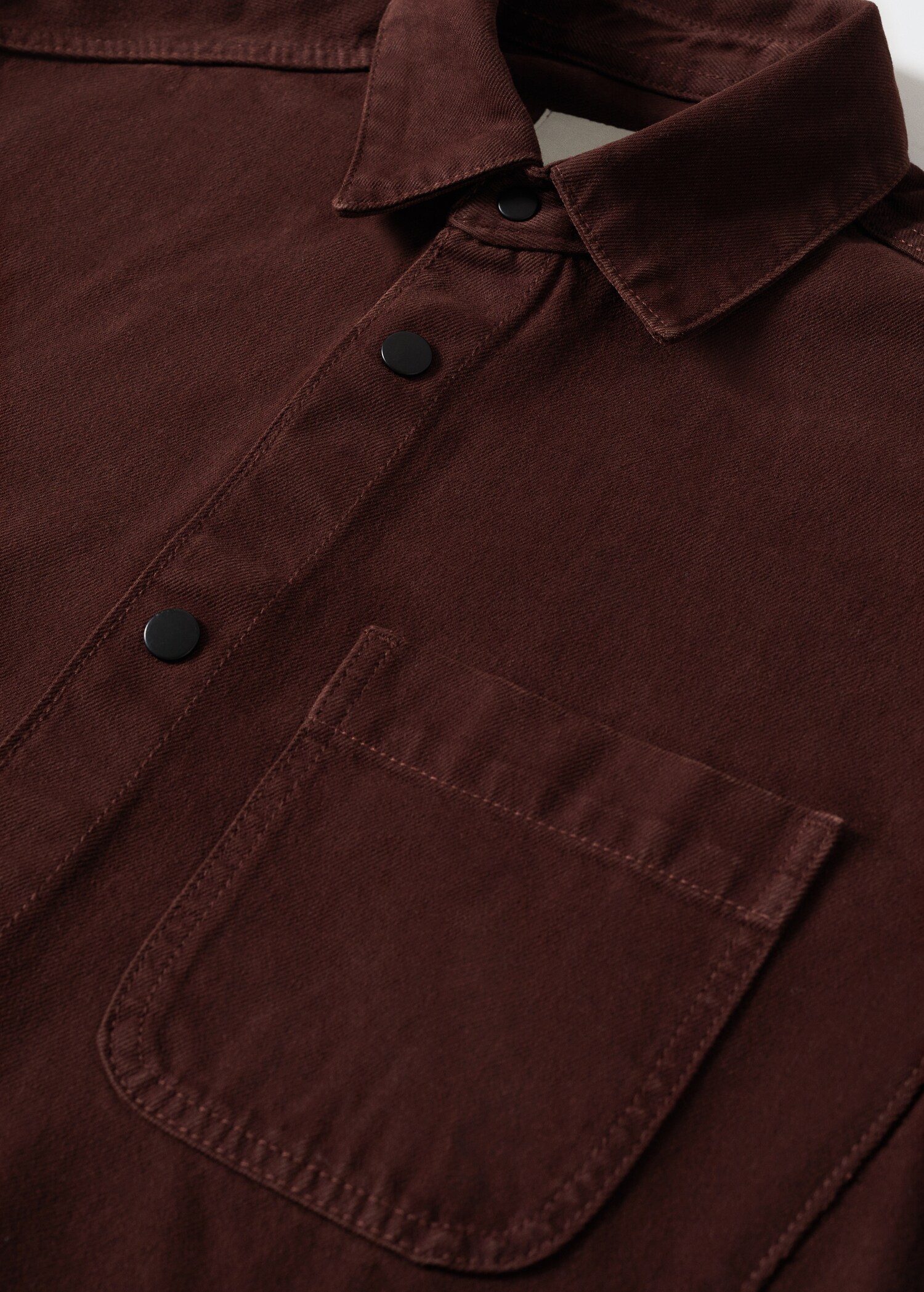 Jeans-Overshirt mit Taschen - Detail des Artikels 8