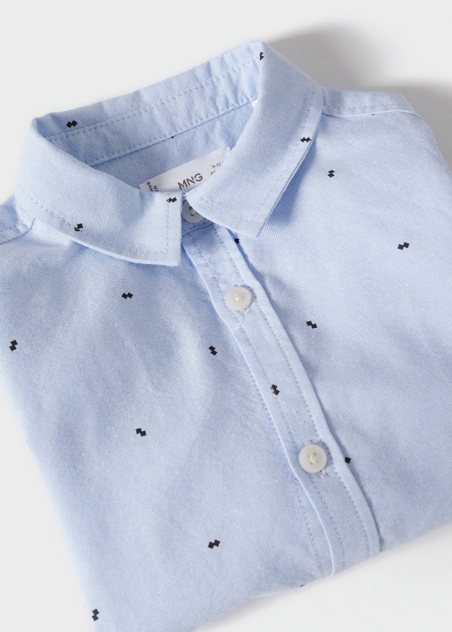 Camisa estampada algodão - Pormenor do artigo 8