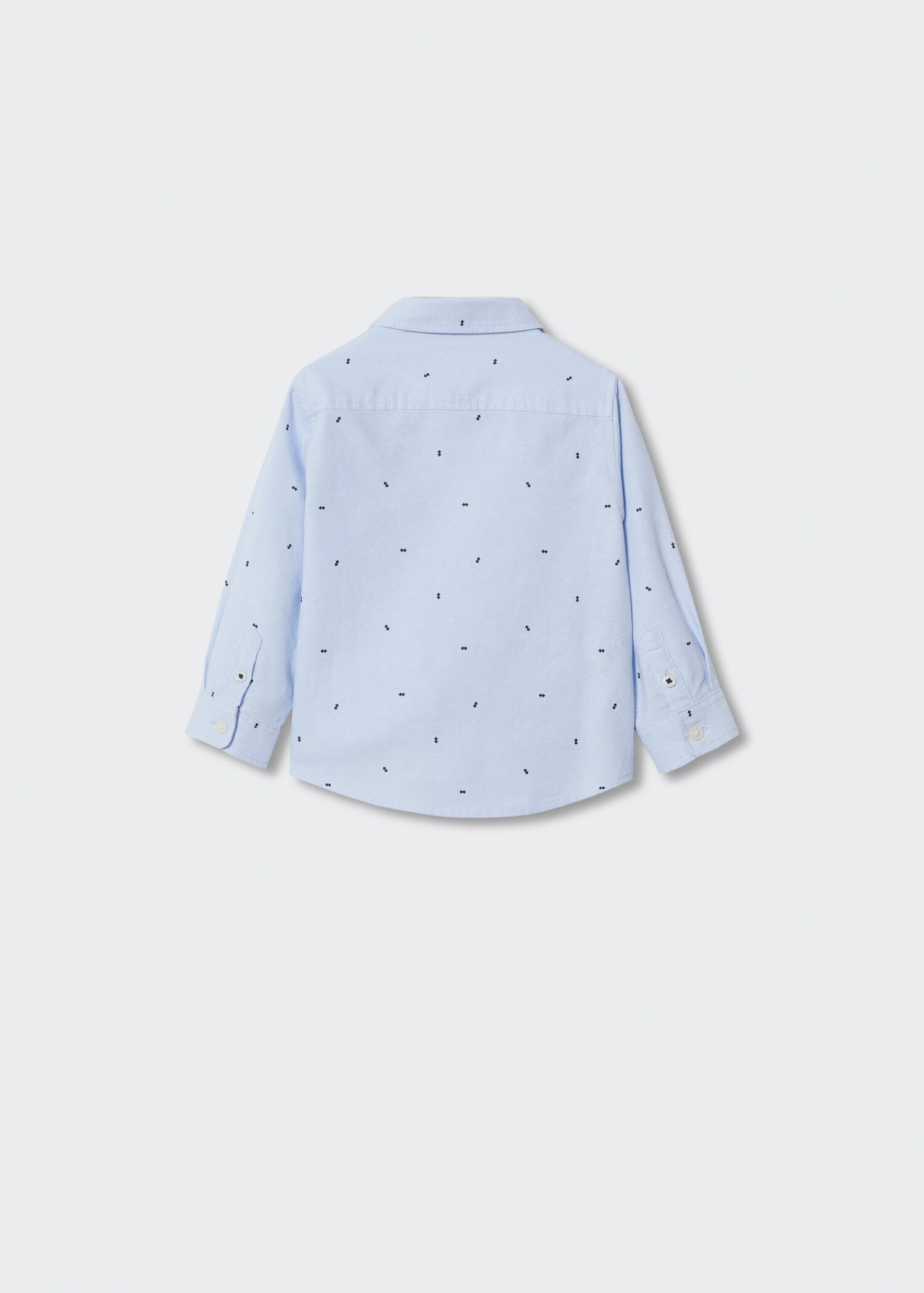 Camisa estampada algodão - Verso do artigo