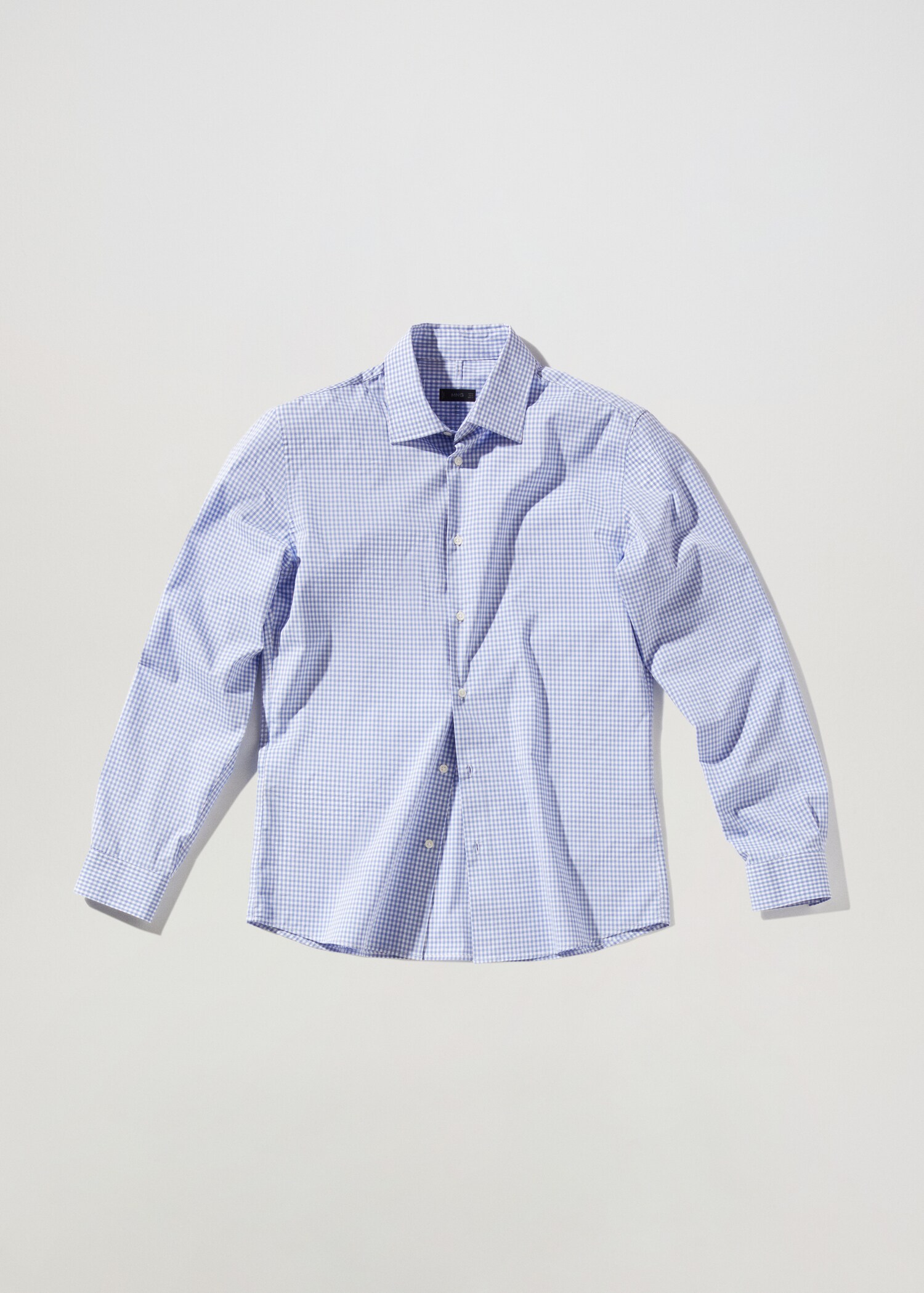 Slim fit gingham check shirt - Article without model