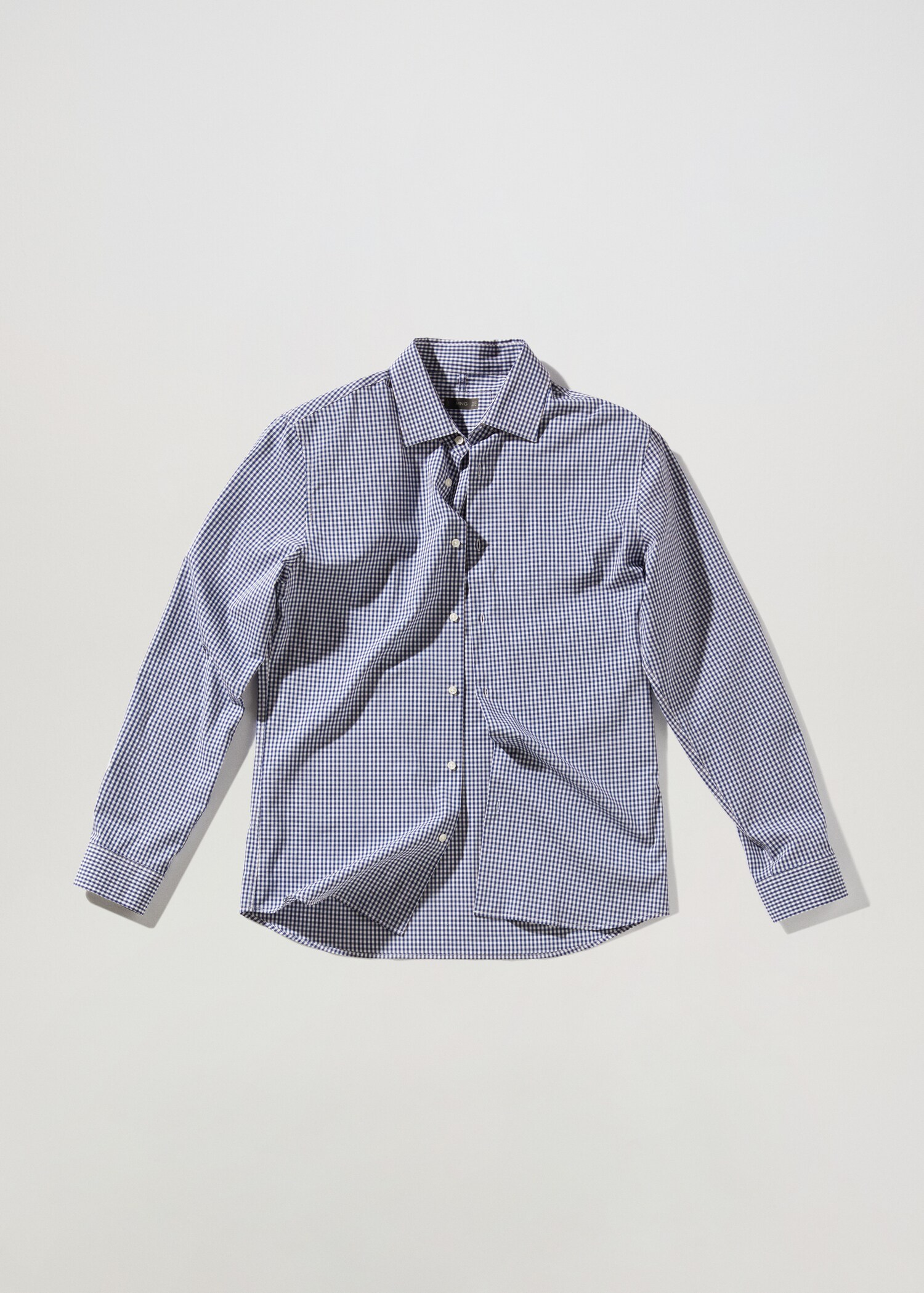 Slim fit gingham check shirt - Article without model