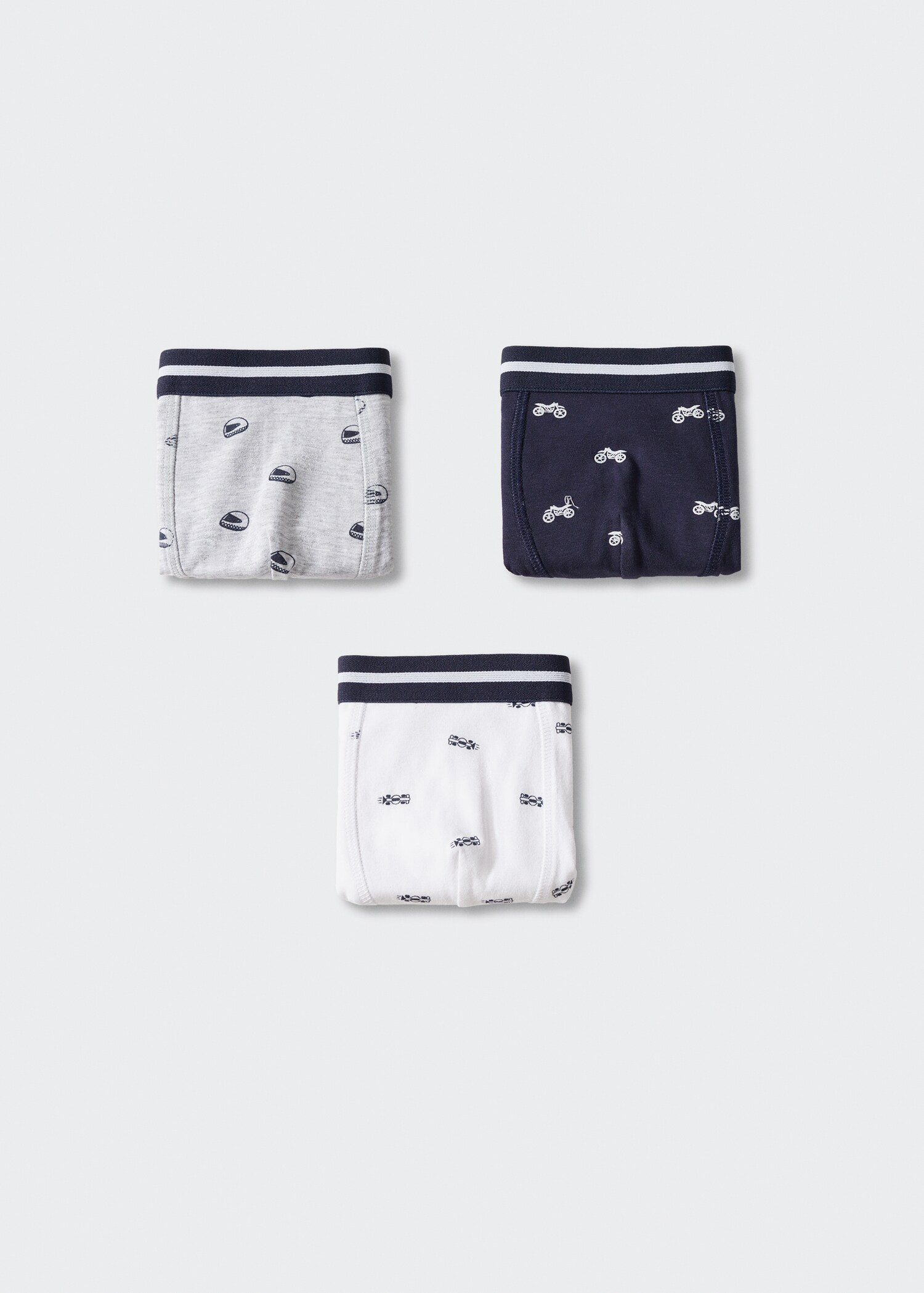 3er-Pack gemusterte Boxershorts - Artikel ohne Model