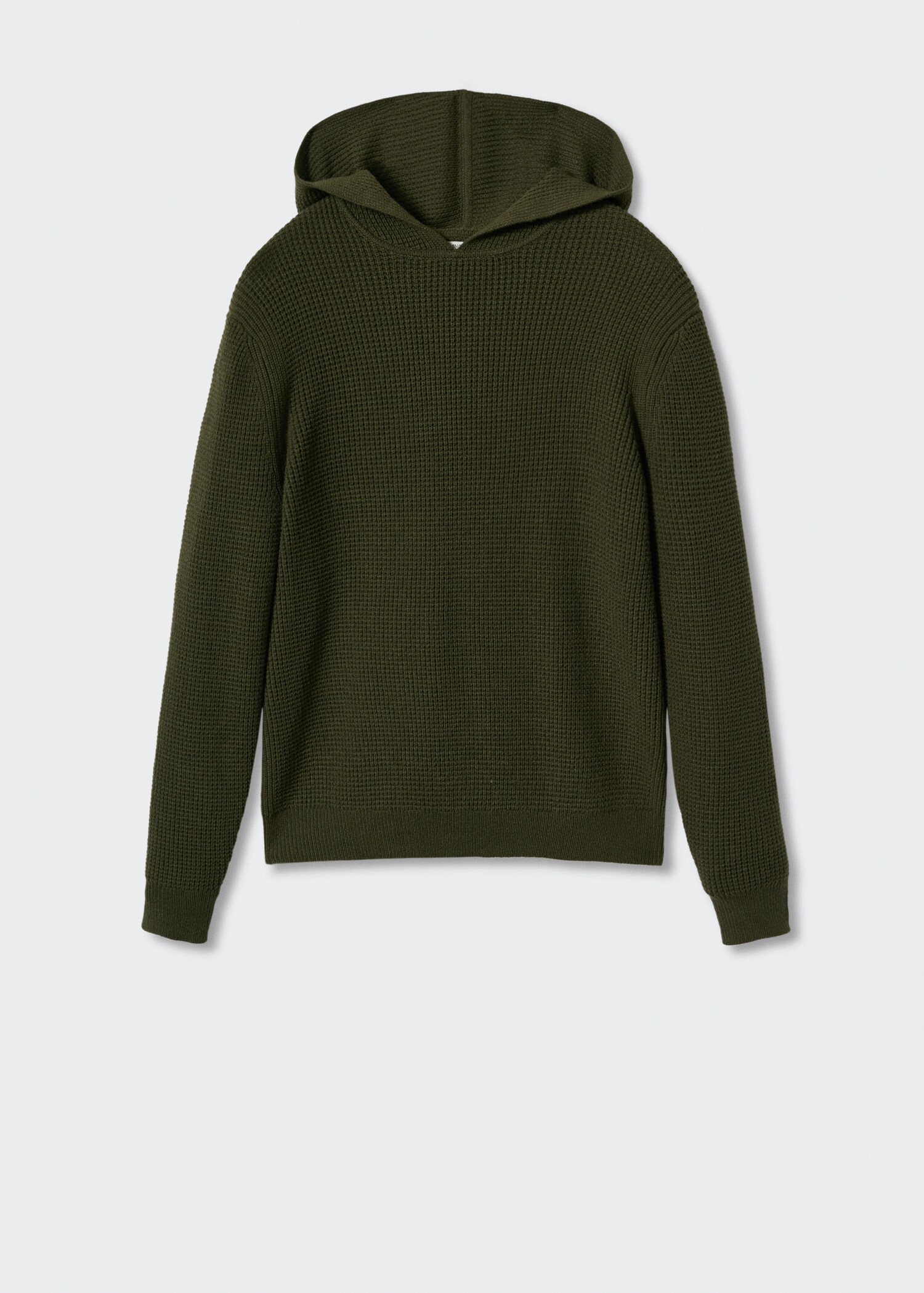 Structured hooded sweater - Article without model