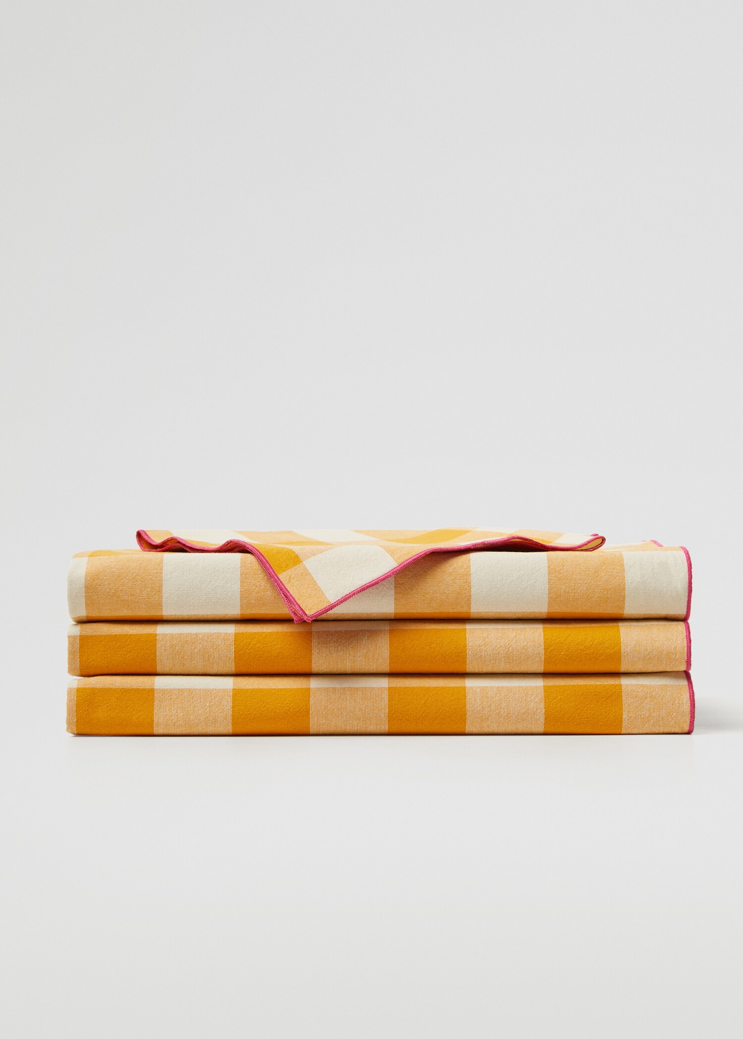 Striped cotton tablecloth 150x250cm - Article without model