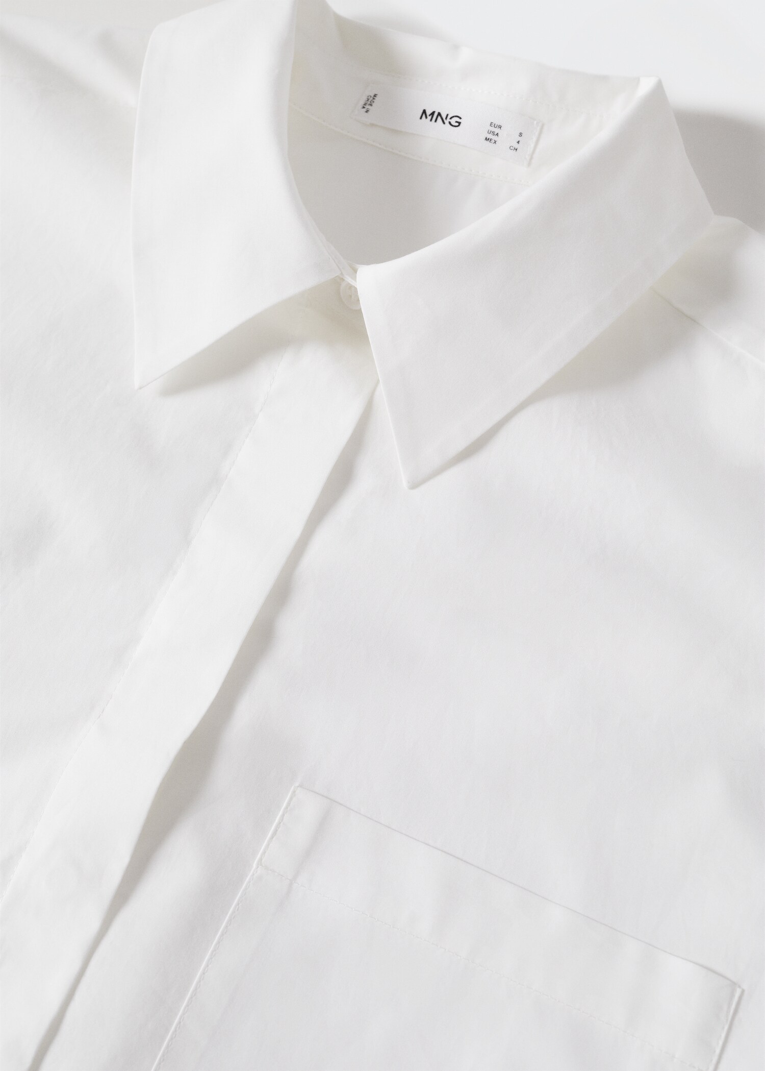 Oversize cotton shirt - Details of the article 8