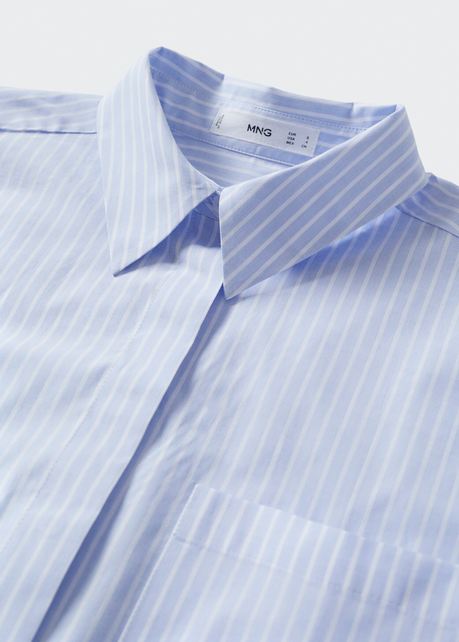 Oversize cotton shirt - Details of the article 8