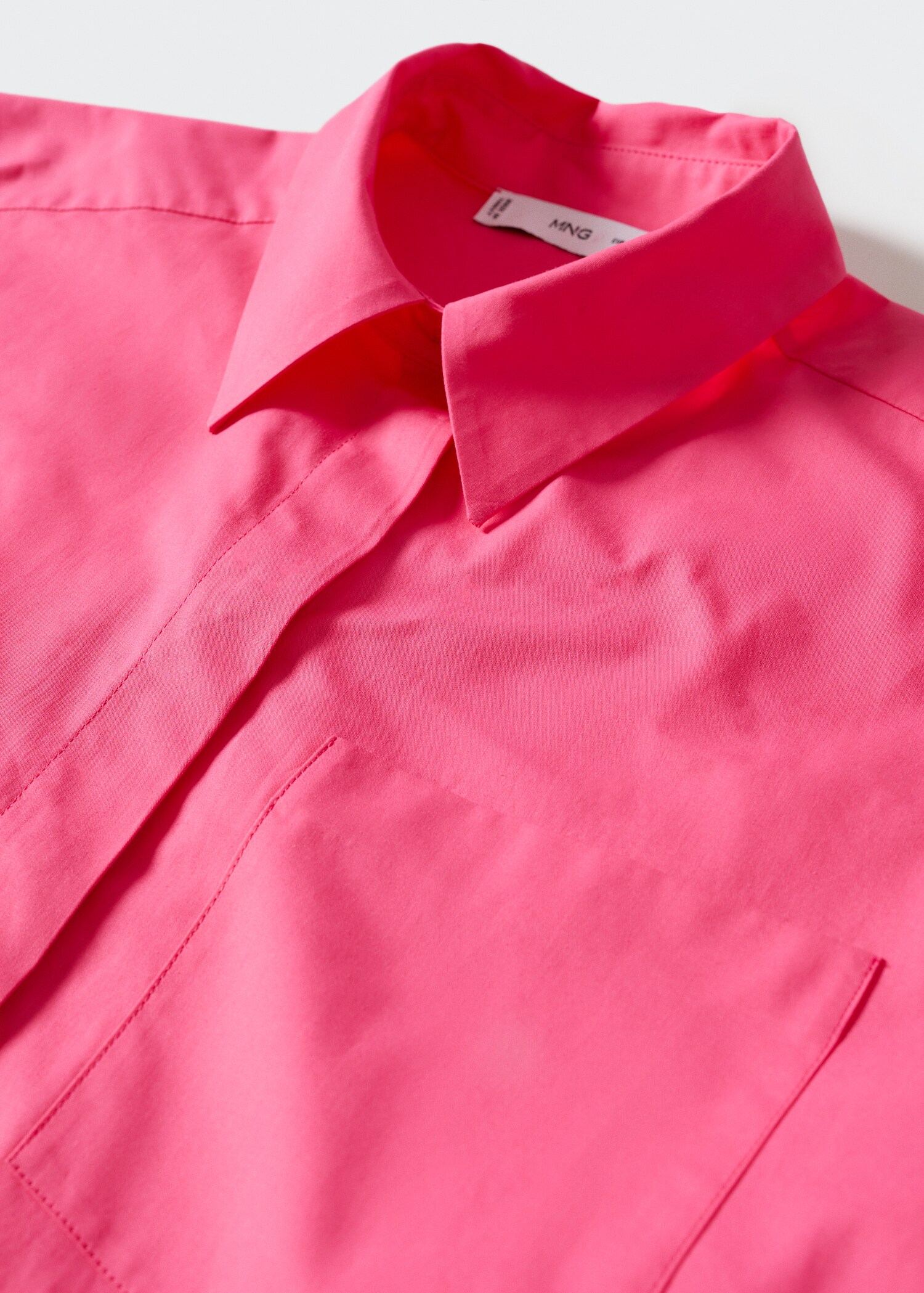 Oversize cotton shirt - Details of the article 8