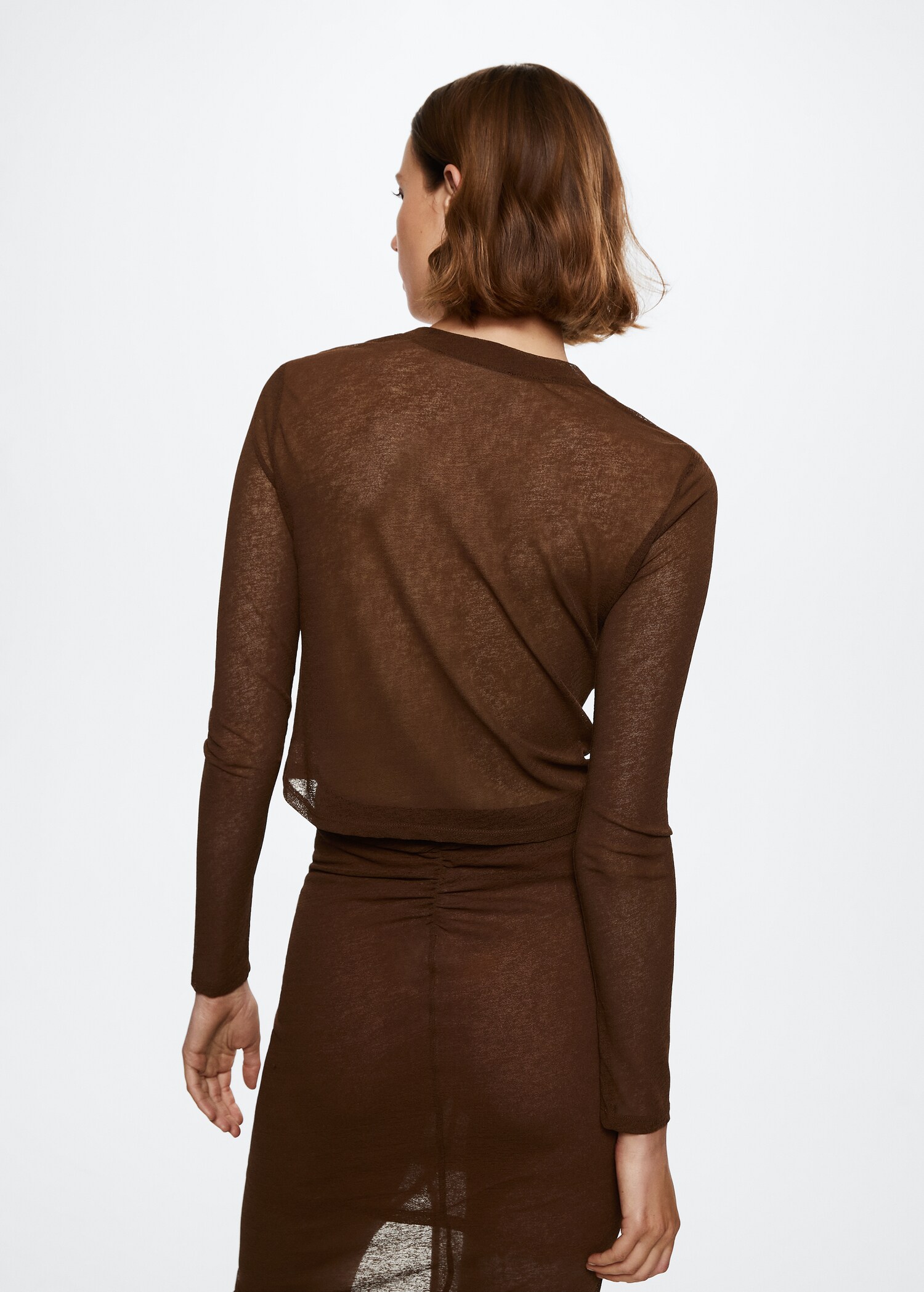 Long sleeve T-shirt - Reverse of the article