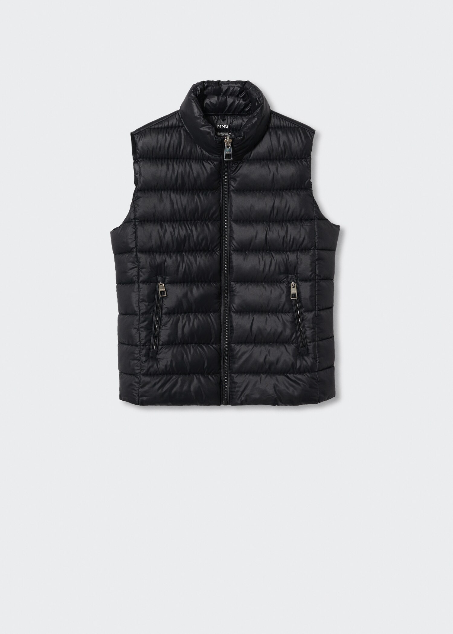 Ultra-light quilted vest - Article without model