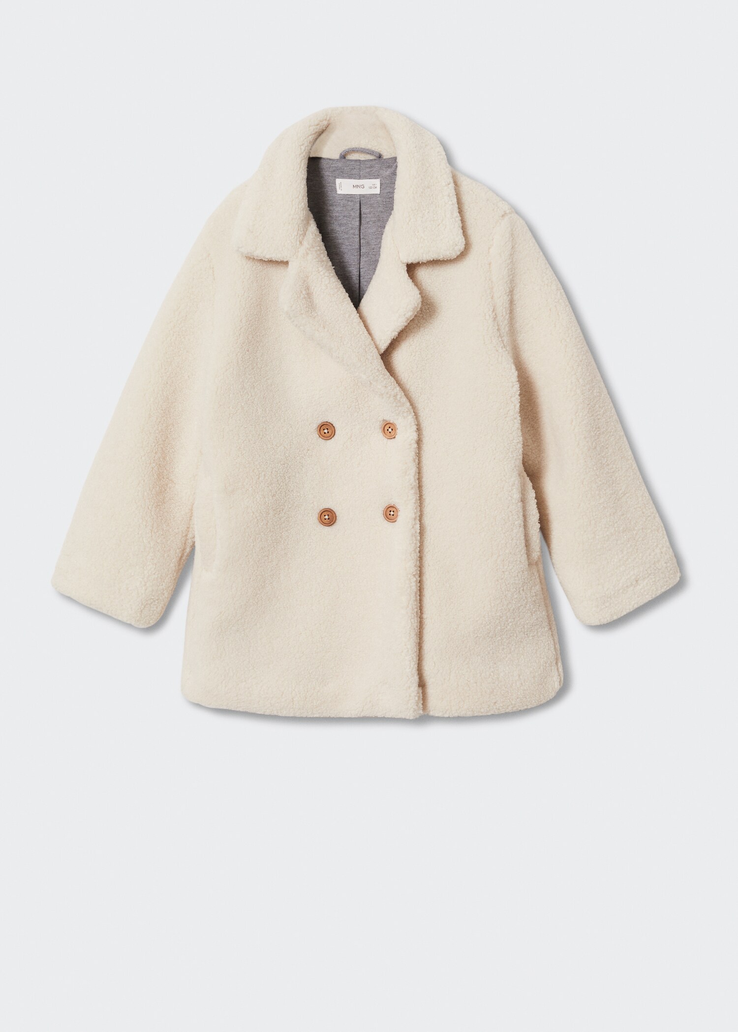 Faux shearling coat - Article without model