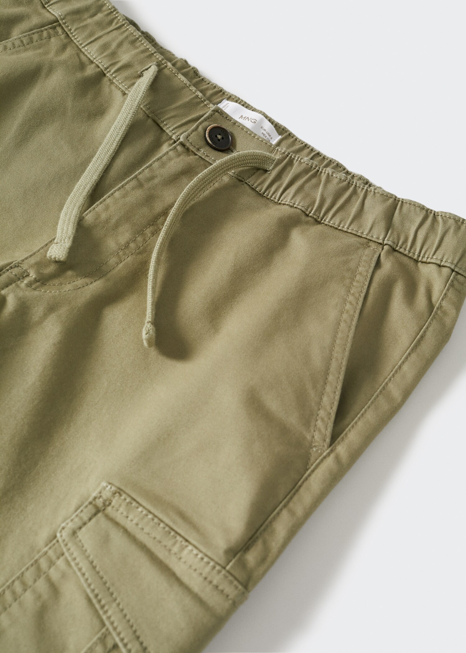 Cotton cargo trousers - Details of the article 8
