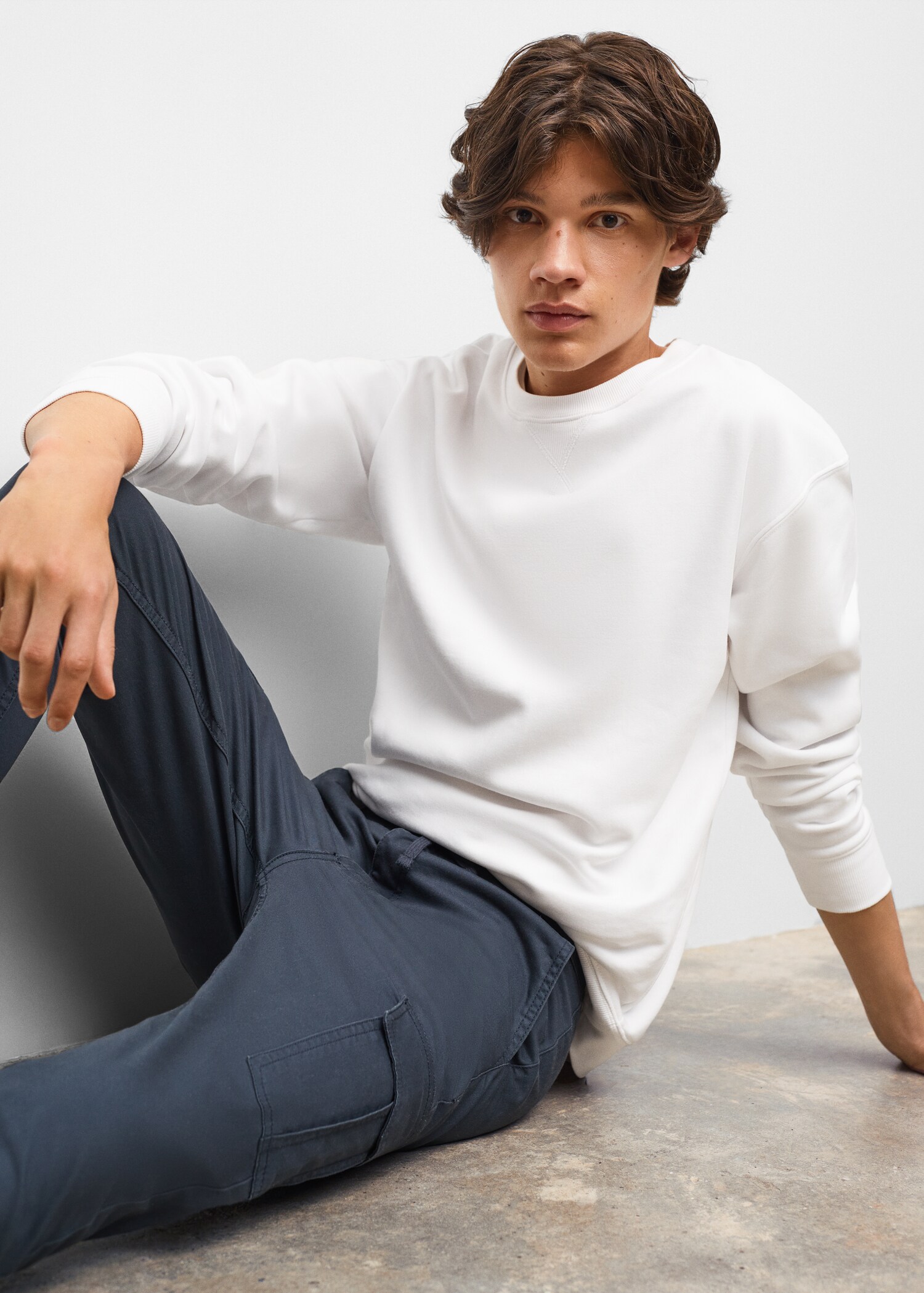 Cotton cargo trousers - Details of the article 2