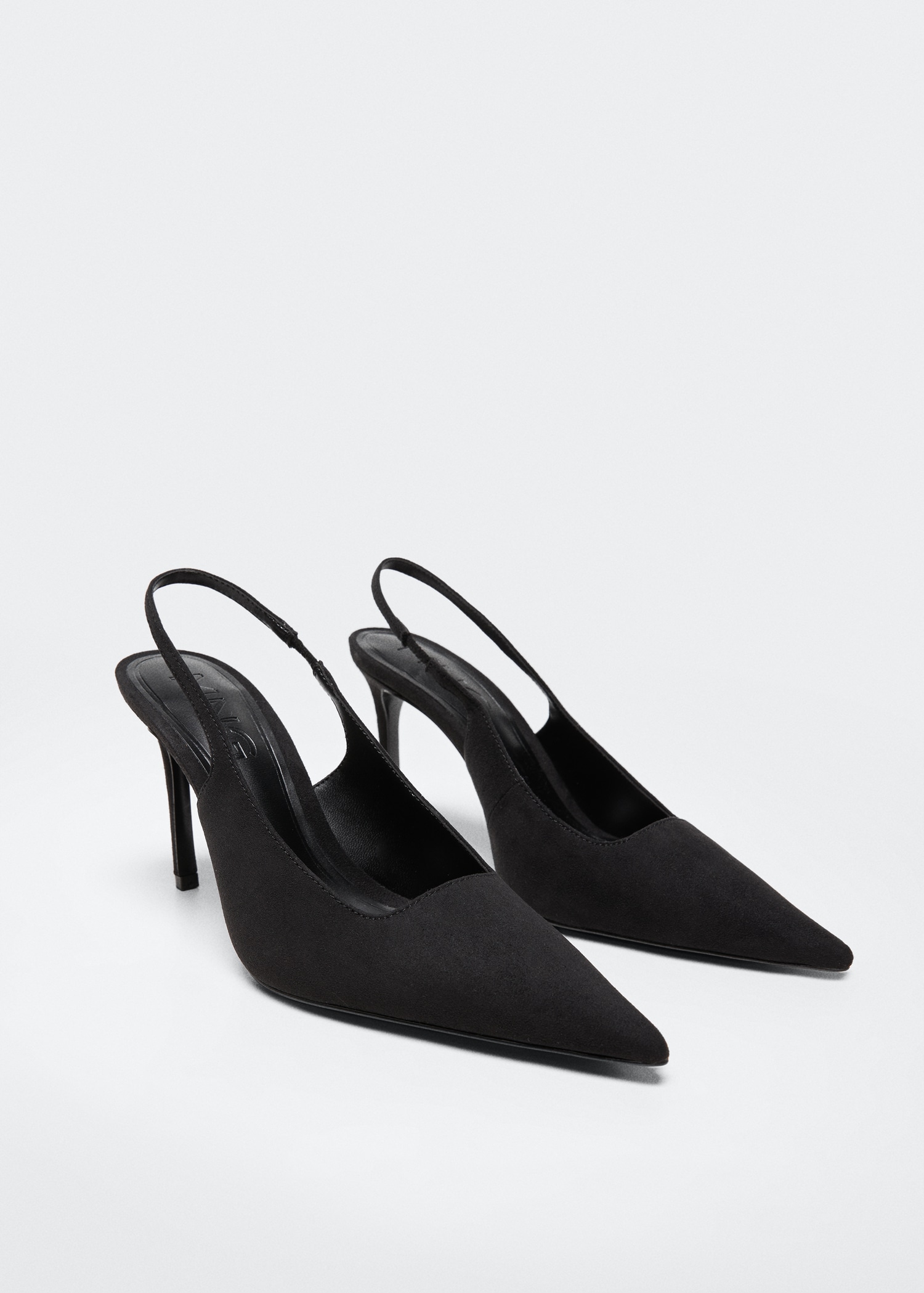 Zapato punta tacón - Plano medio