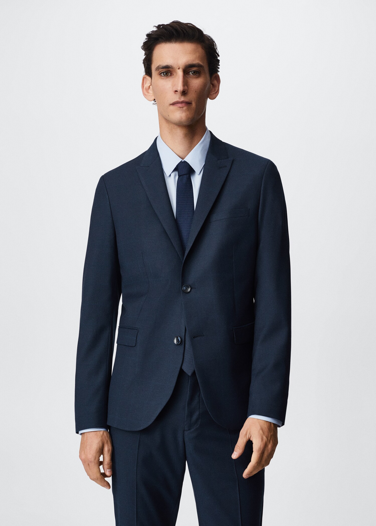 Veste de costume super slim fit - Plan moyen