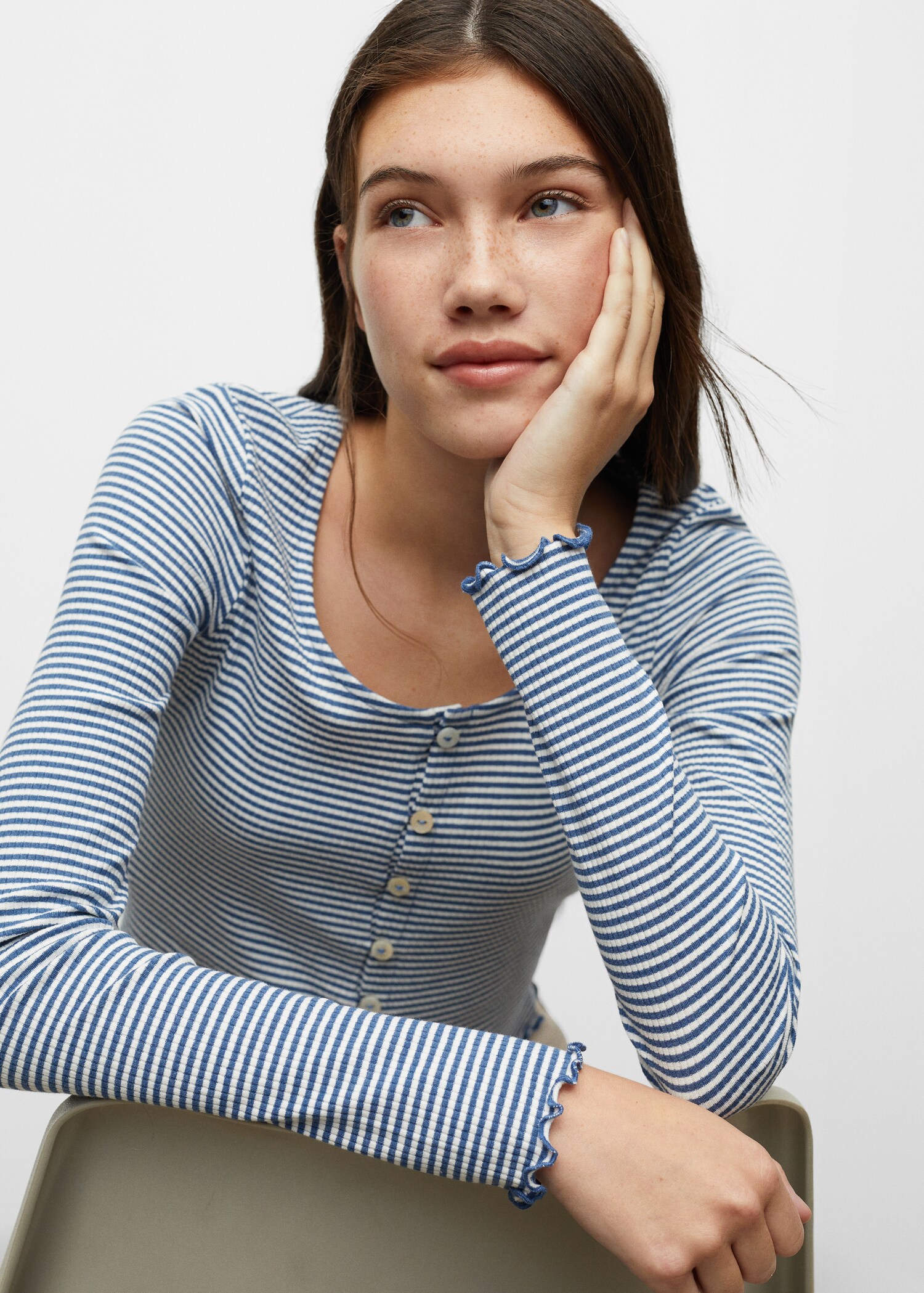 Striped T-shirt - Details of the article 2