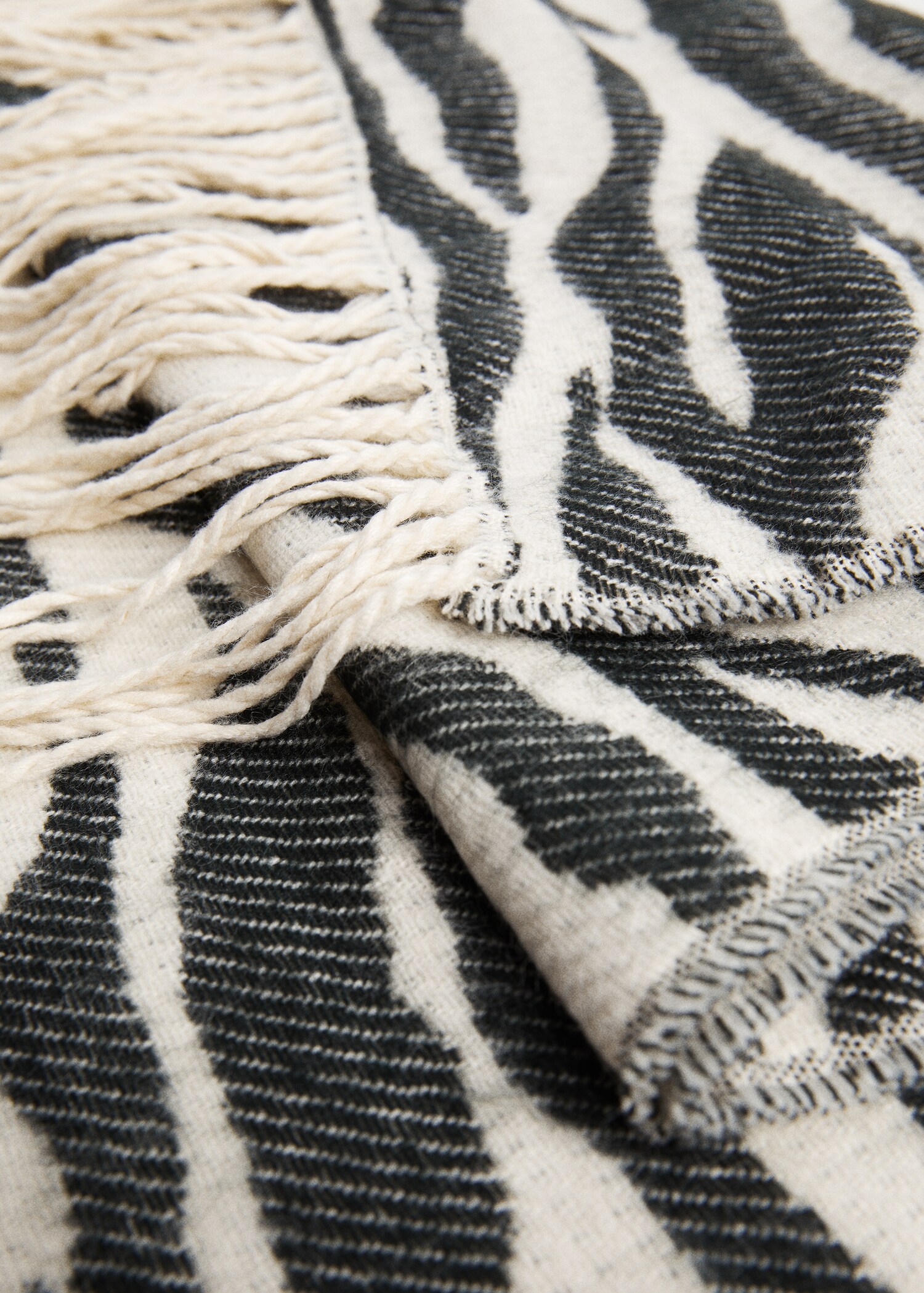 Sjaal met animal print - Middenvlak