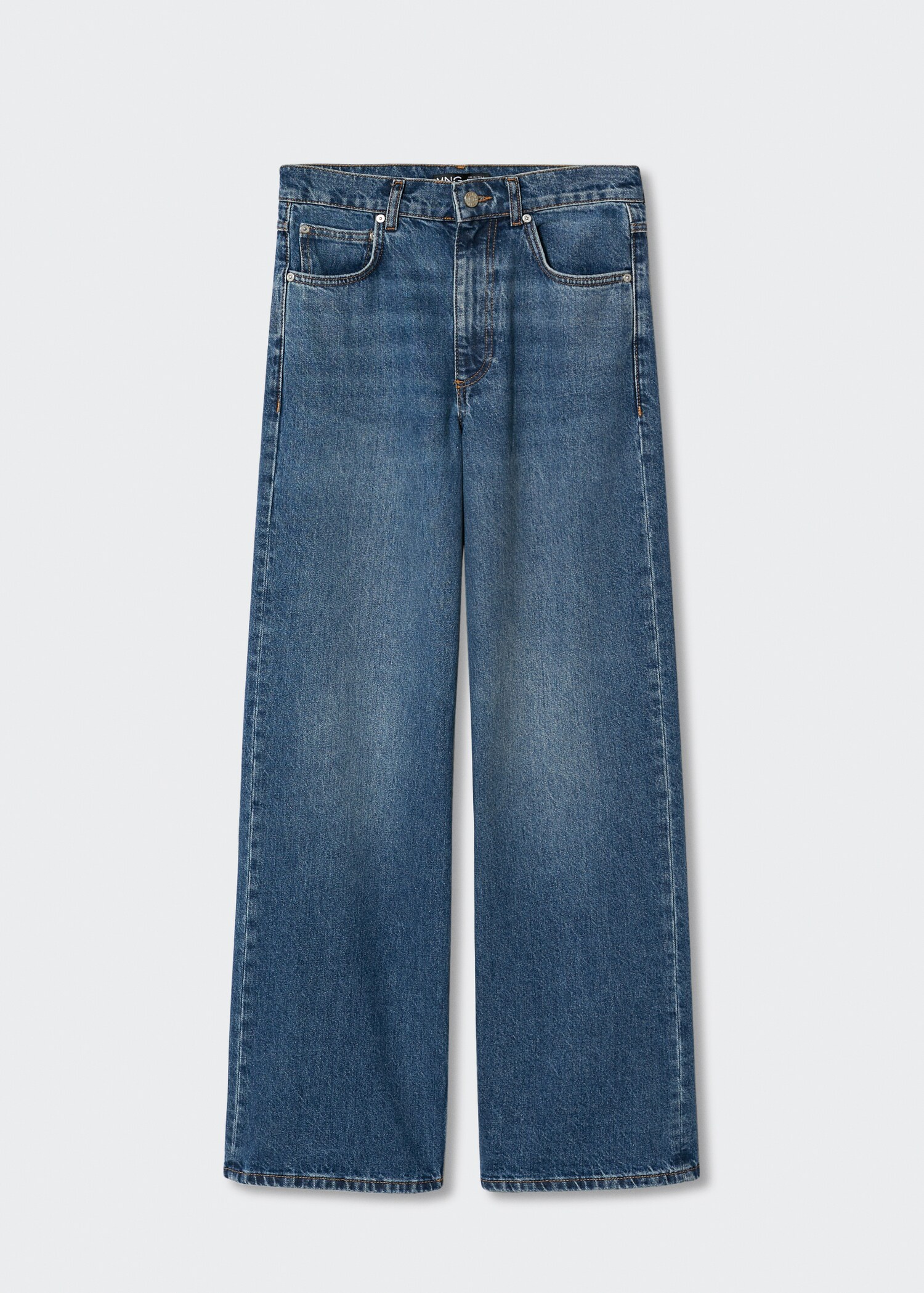 High-waist wideleg jeans - Article without model