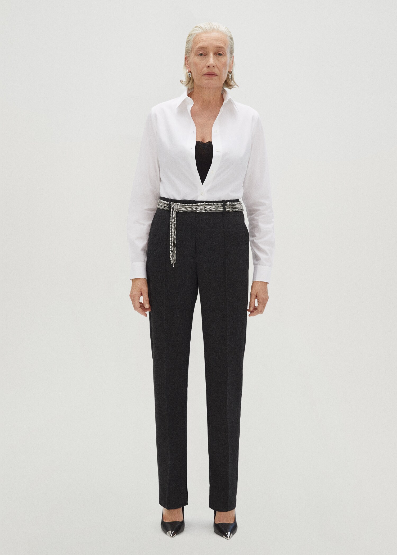 Regular-fit poplin shirt  - Details of the article 7