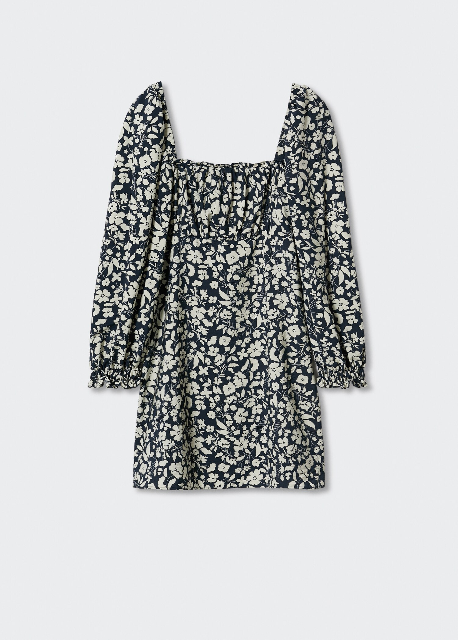 Robe courte imprimée  - Article sans modèle