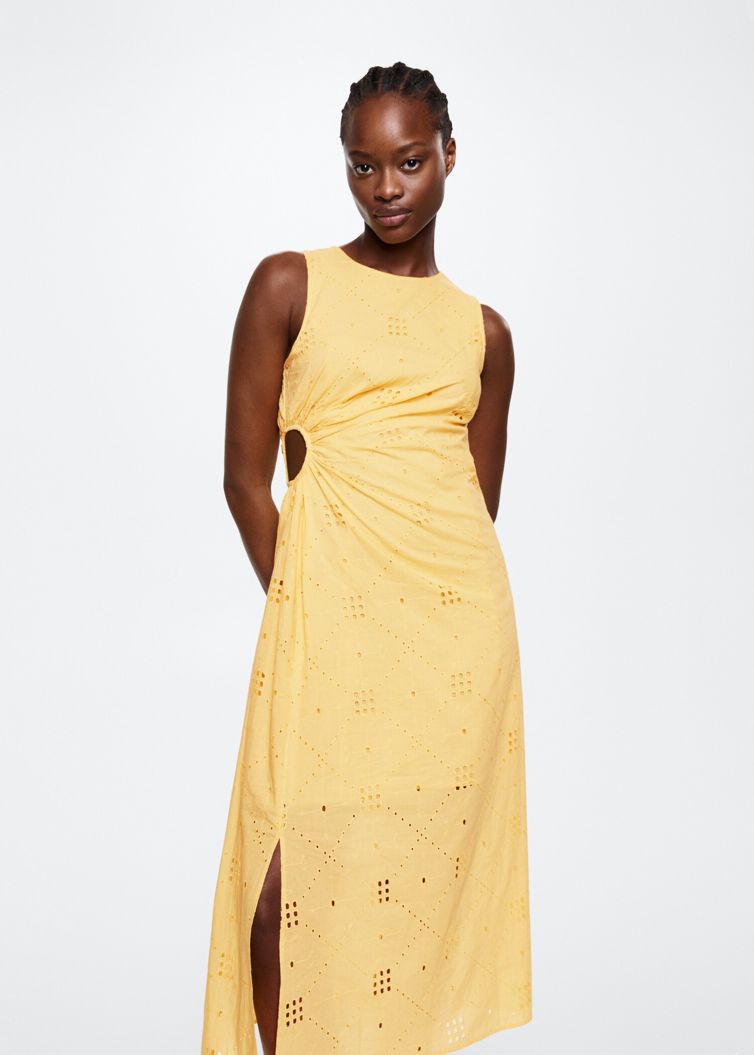 Ruched detail dress - Medium plane