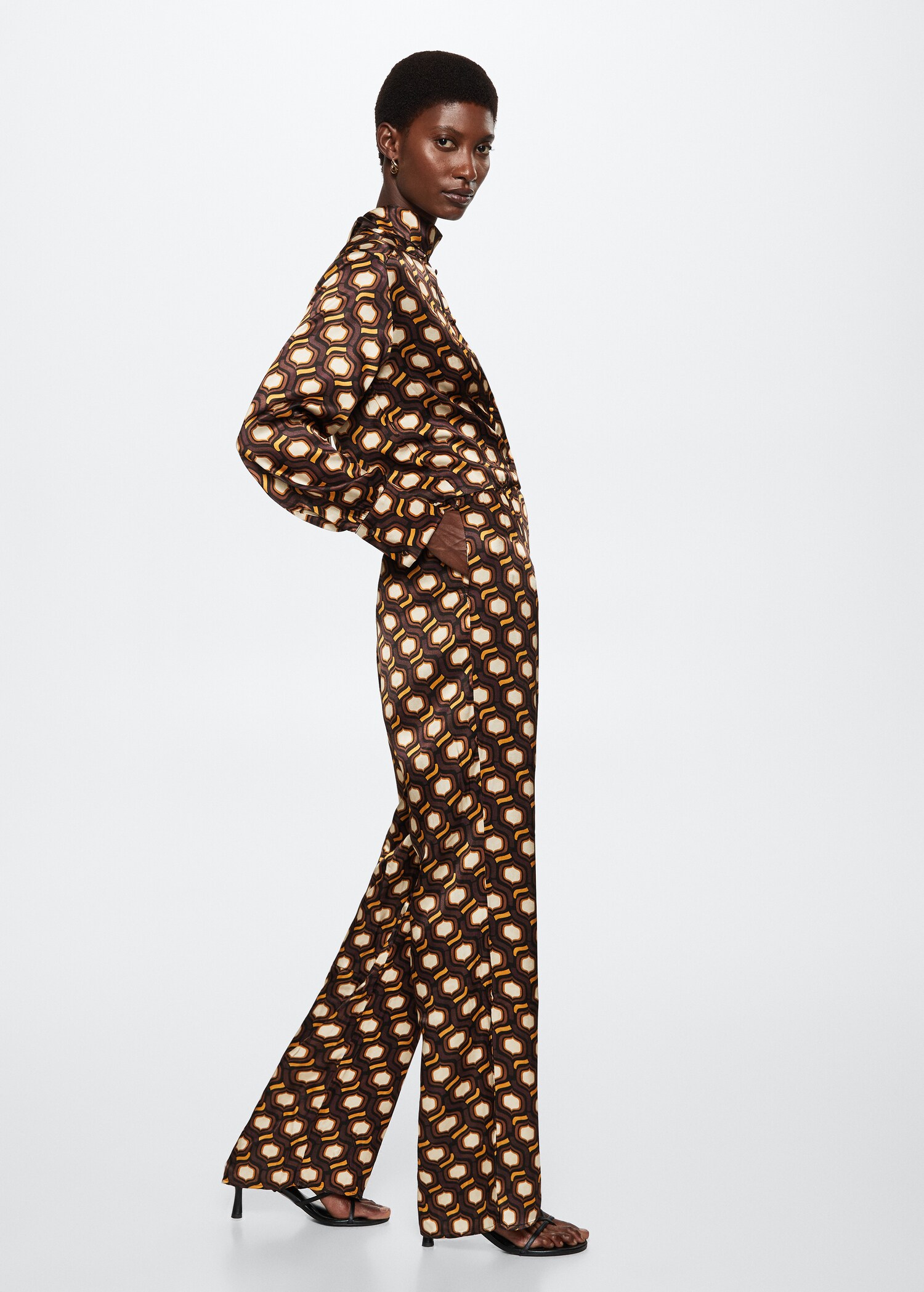 Lett jumpsuit med trykk - Artikkeldetalj 2