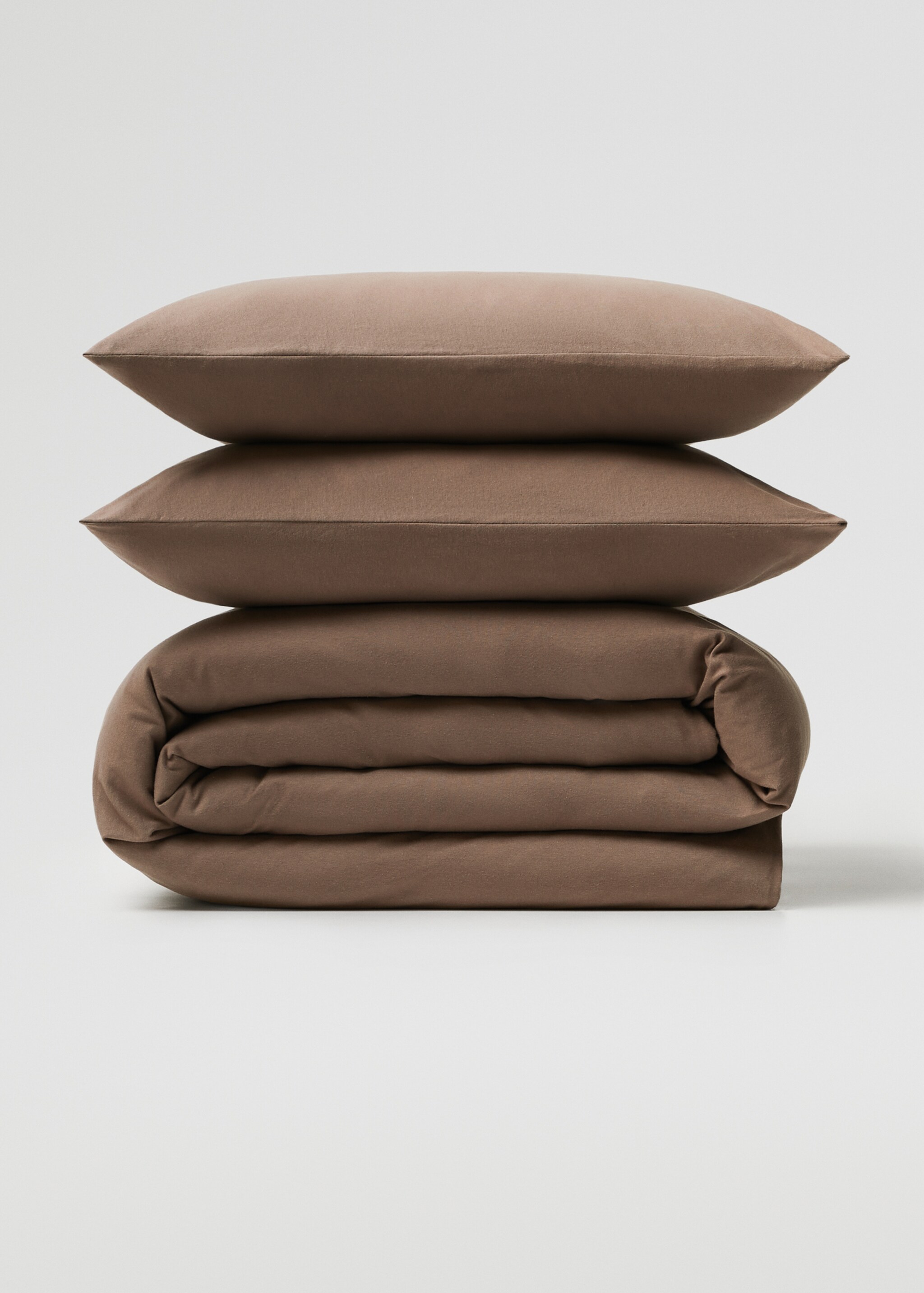 Cotton knit duvet cover 180cm bed - Article without model
