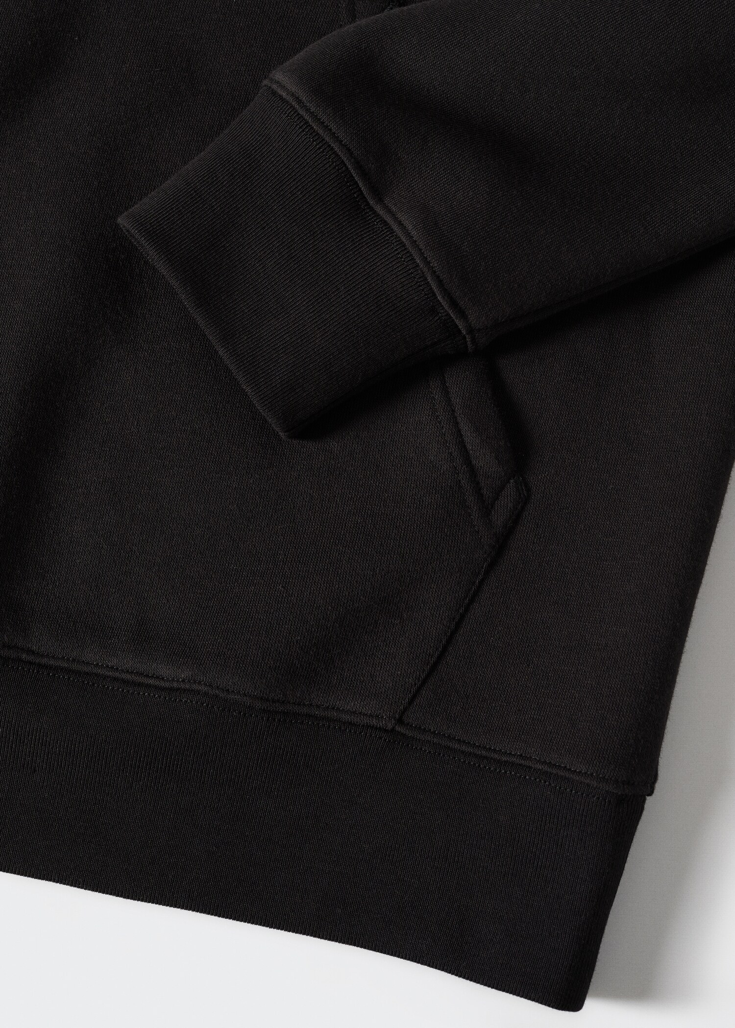 Sweatshirt i bomull med hette - Artikkeldetalj 8