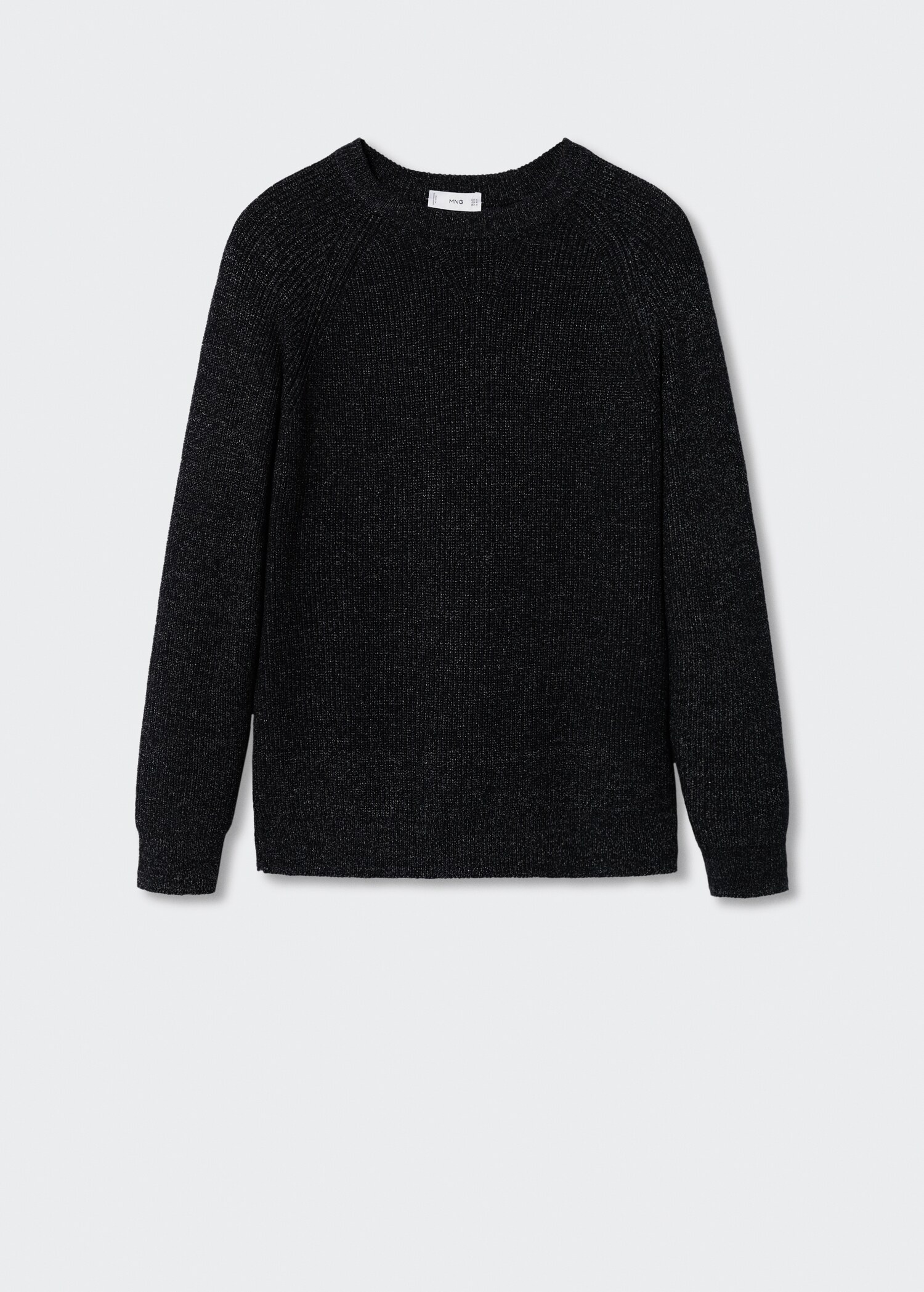 Flecked cotton-blend sweater - Article without model