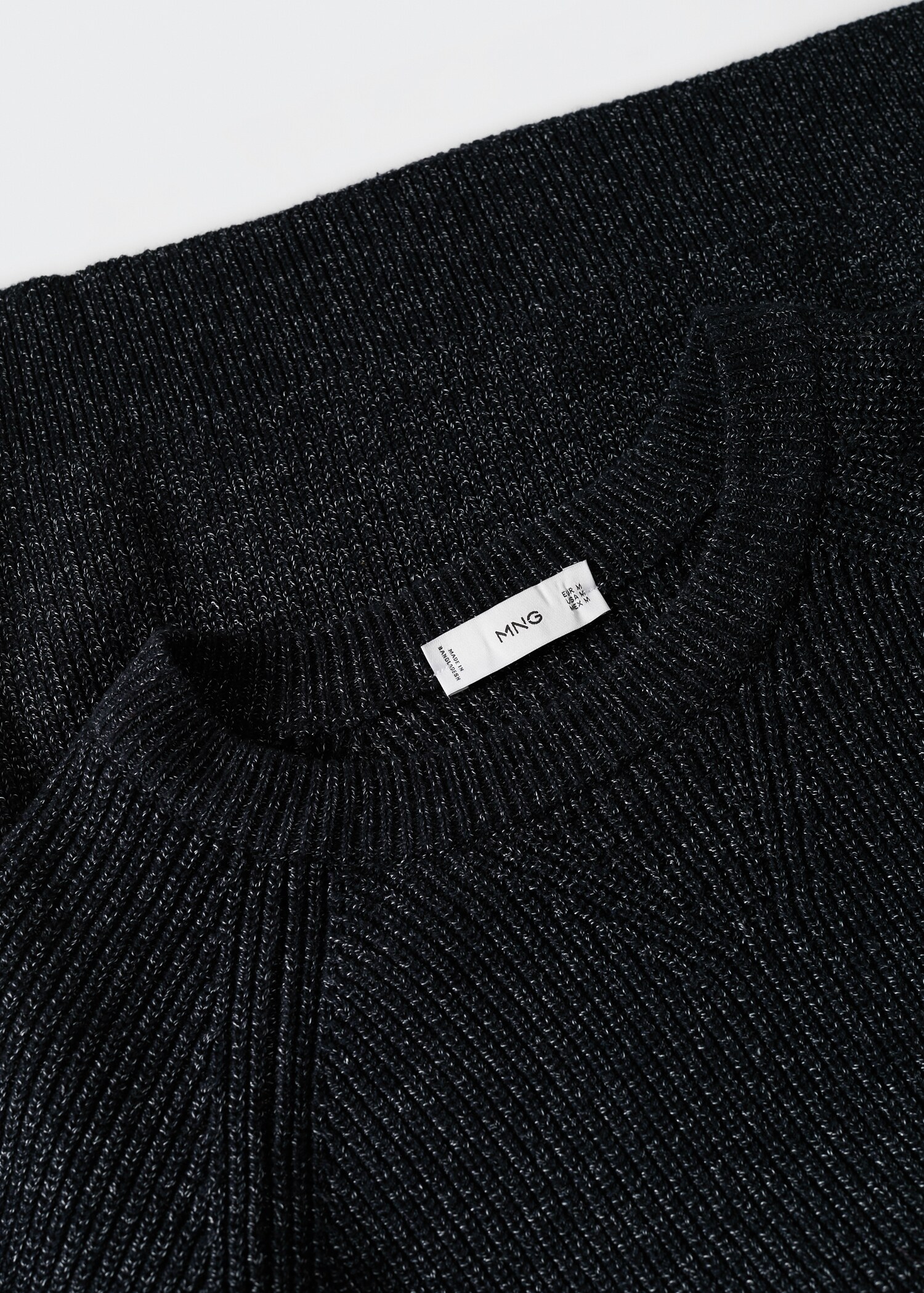Flecked cotton-blend sweater - Details of the article 8