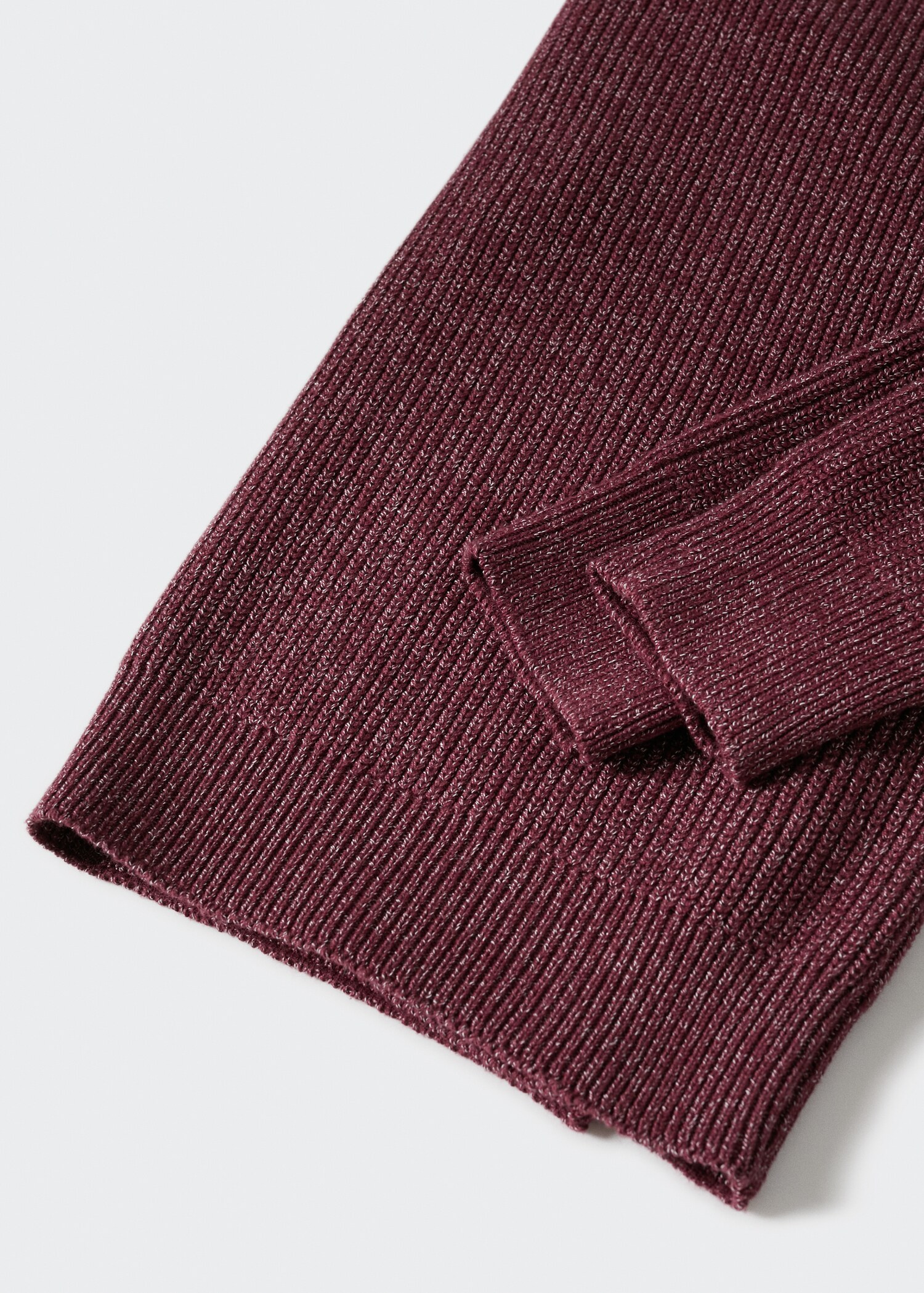 Flecked cotton-blend sweater - Details of the article 8