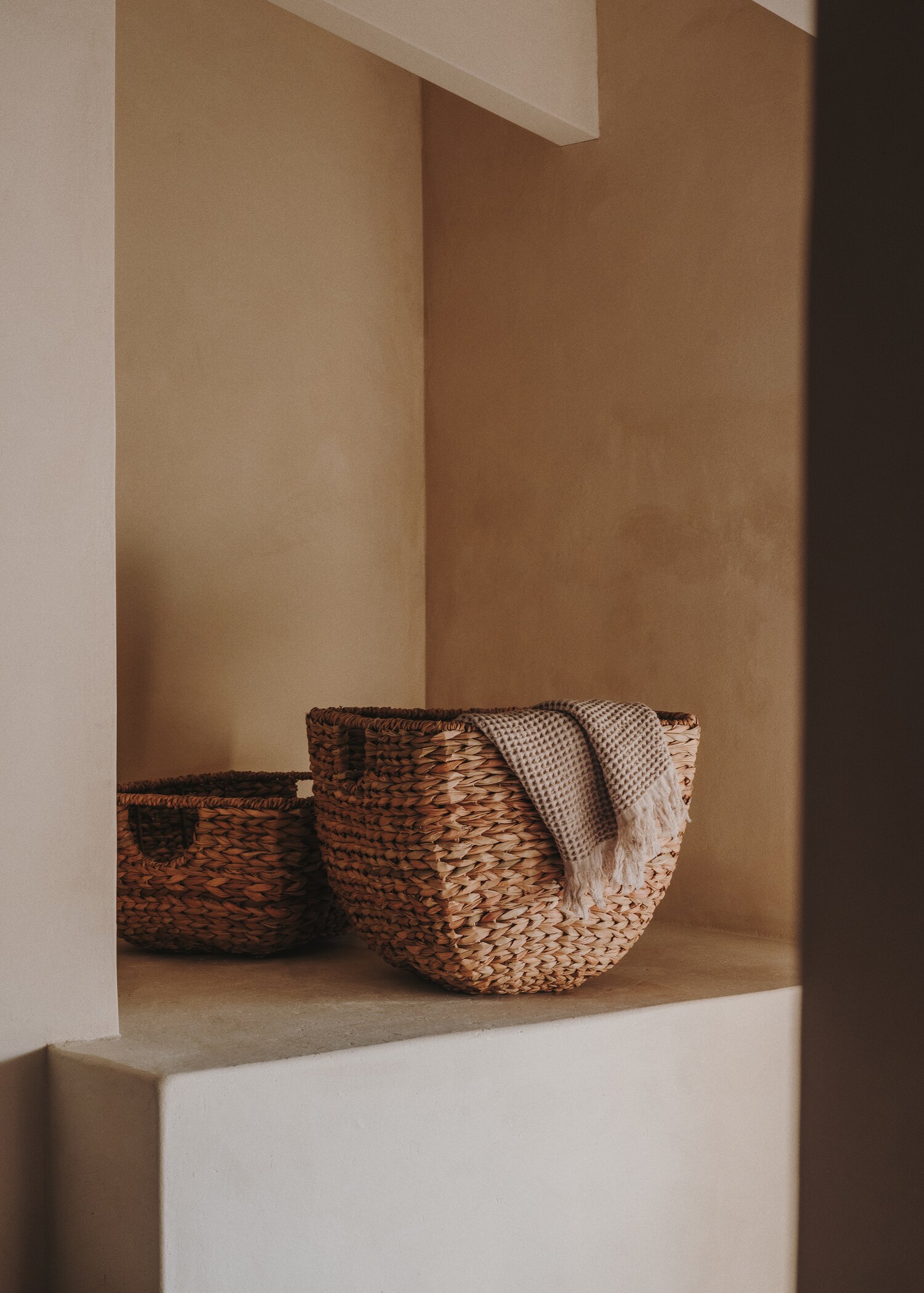 Natural fibre basket 36x30x36cm - Details of the article 6