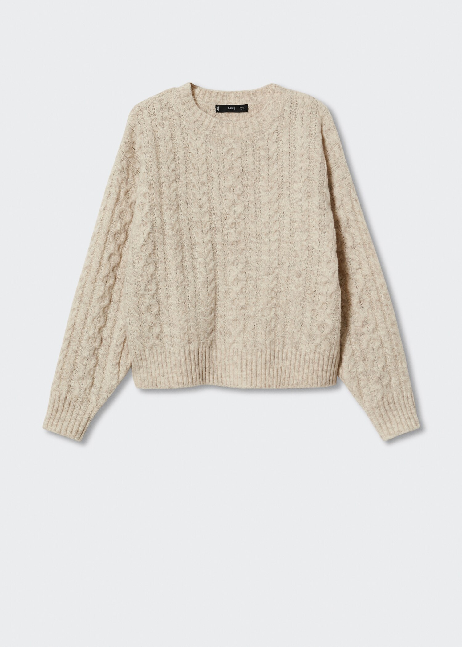 Pullover mit Zopfmuster - Artikel ohne Model