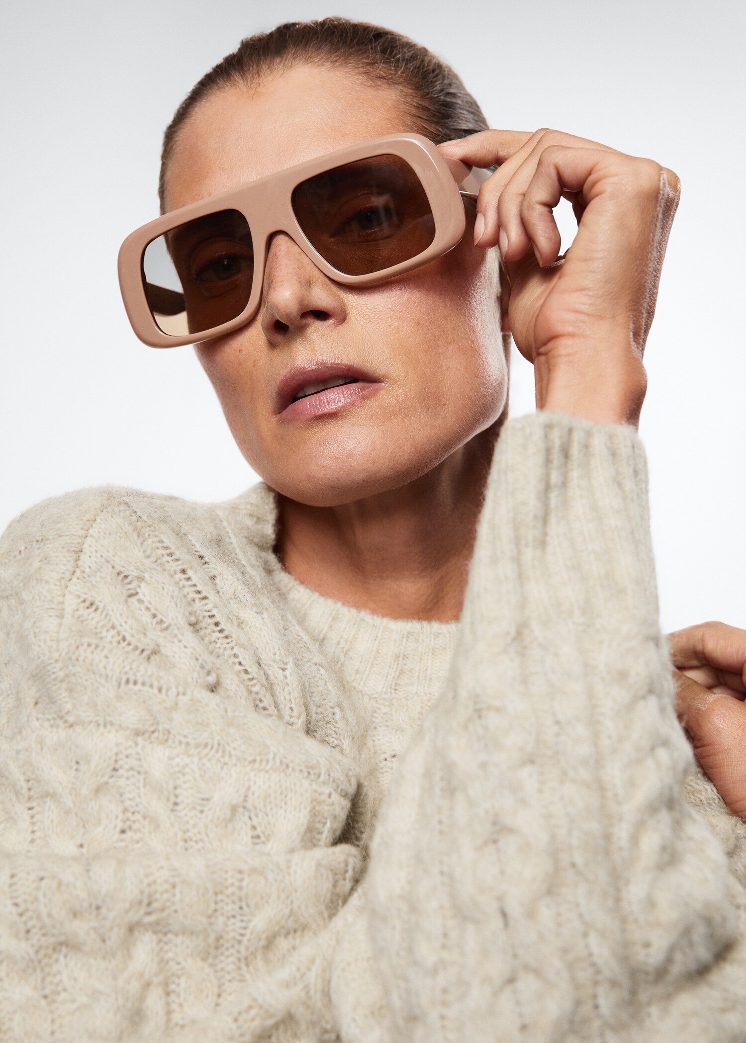 Pullover mit Zopfmuster - Detail des Artikels 4