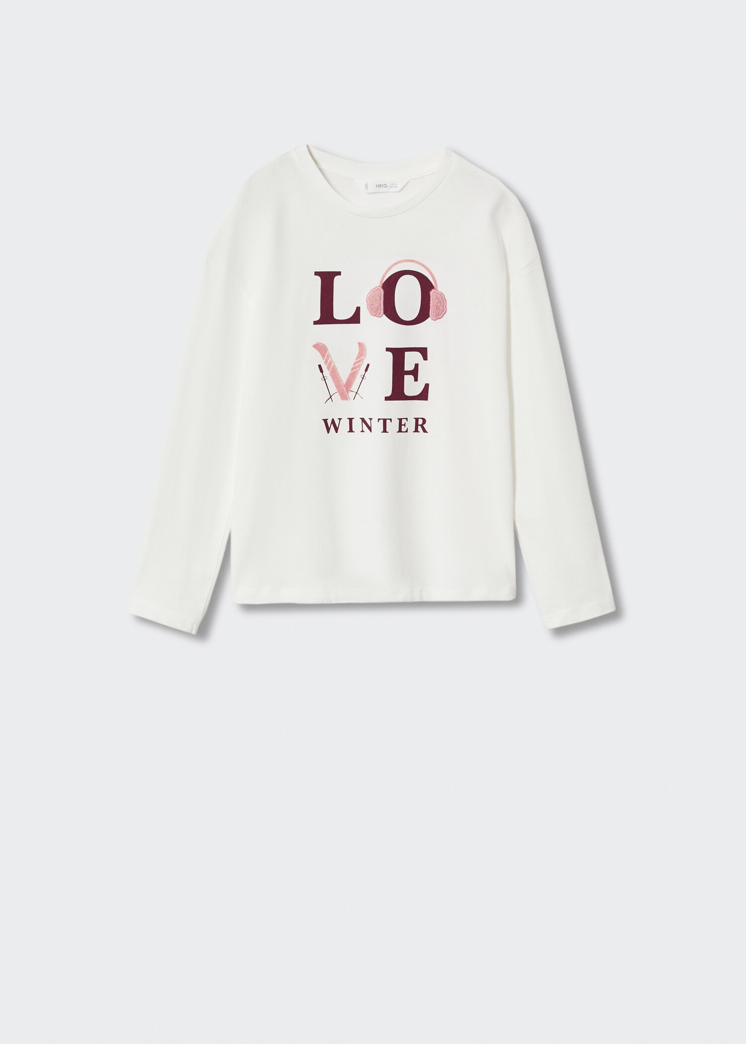 T-shirt manches longues imprimé - Article sans modèle