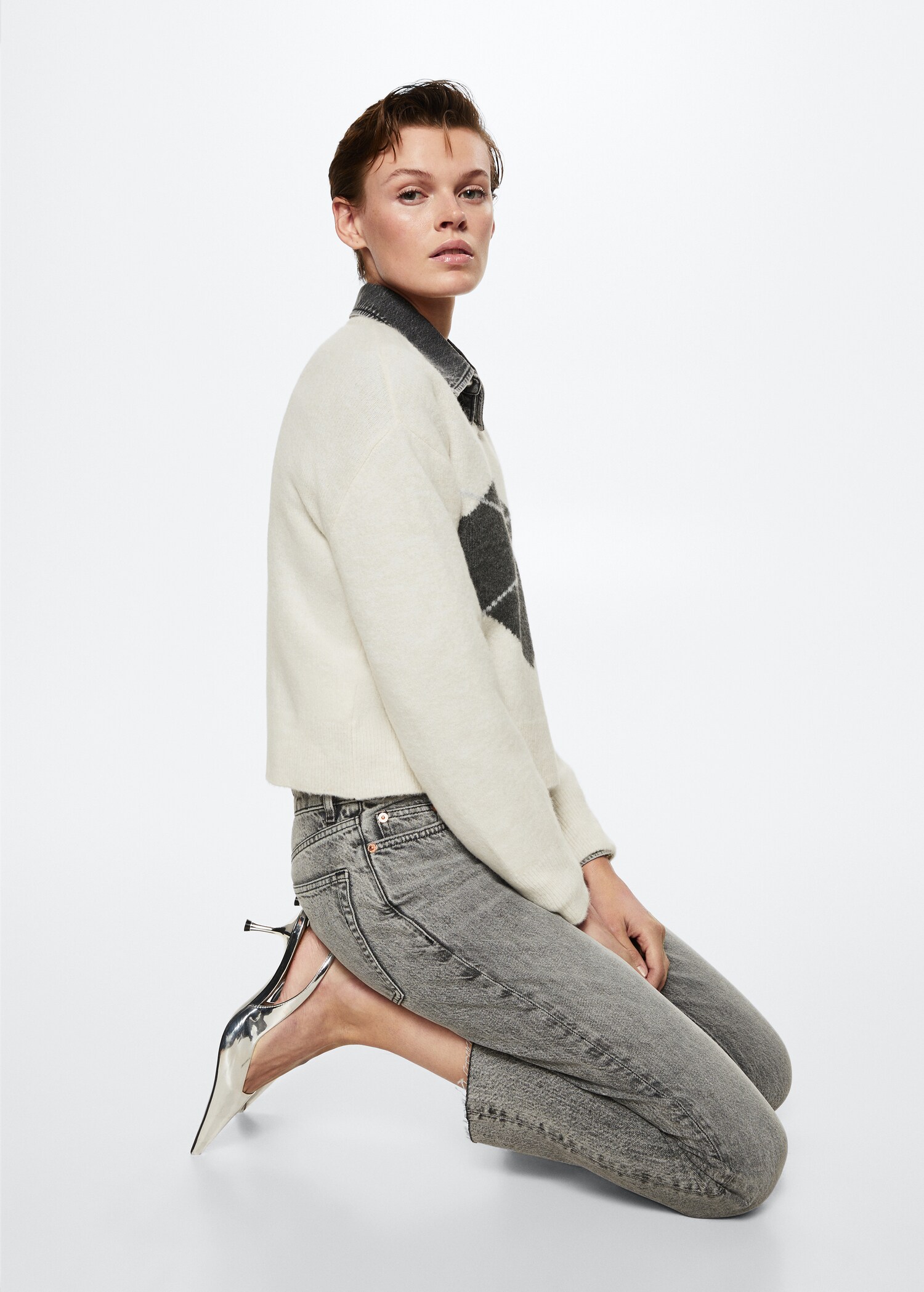Pull-over imprimé géométrique - Détail de l'article 2