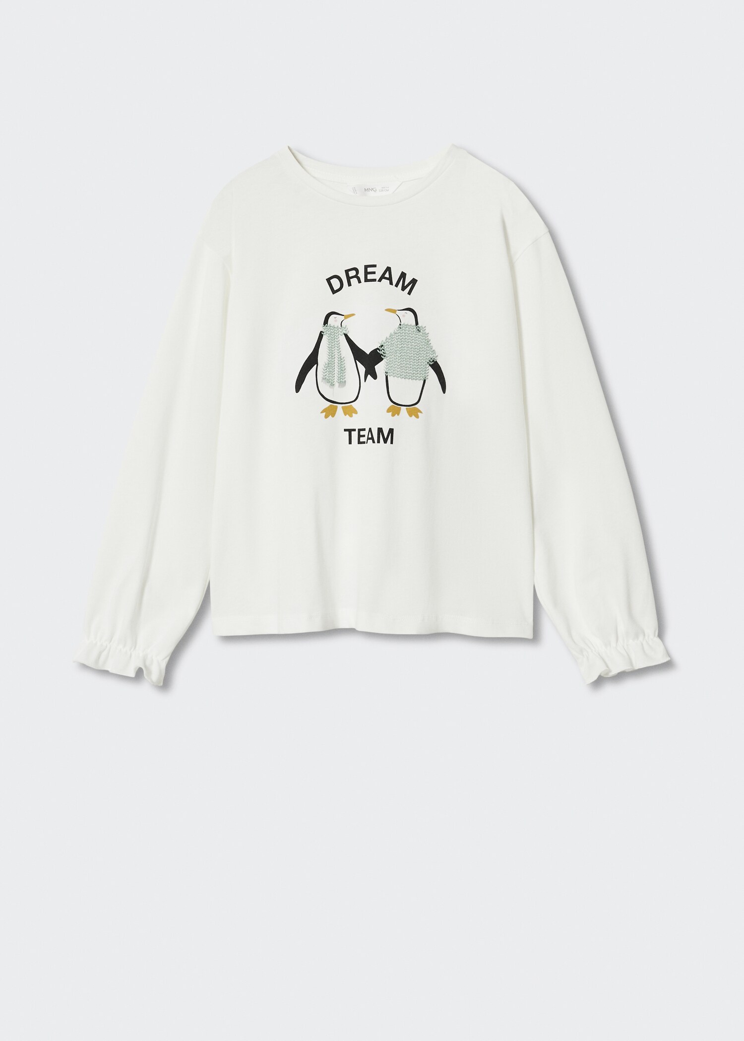 Camiseta pingüino detalle relieve - Artículo sin modelo