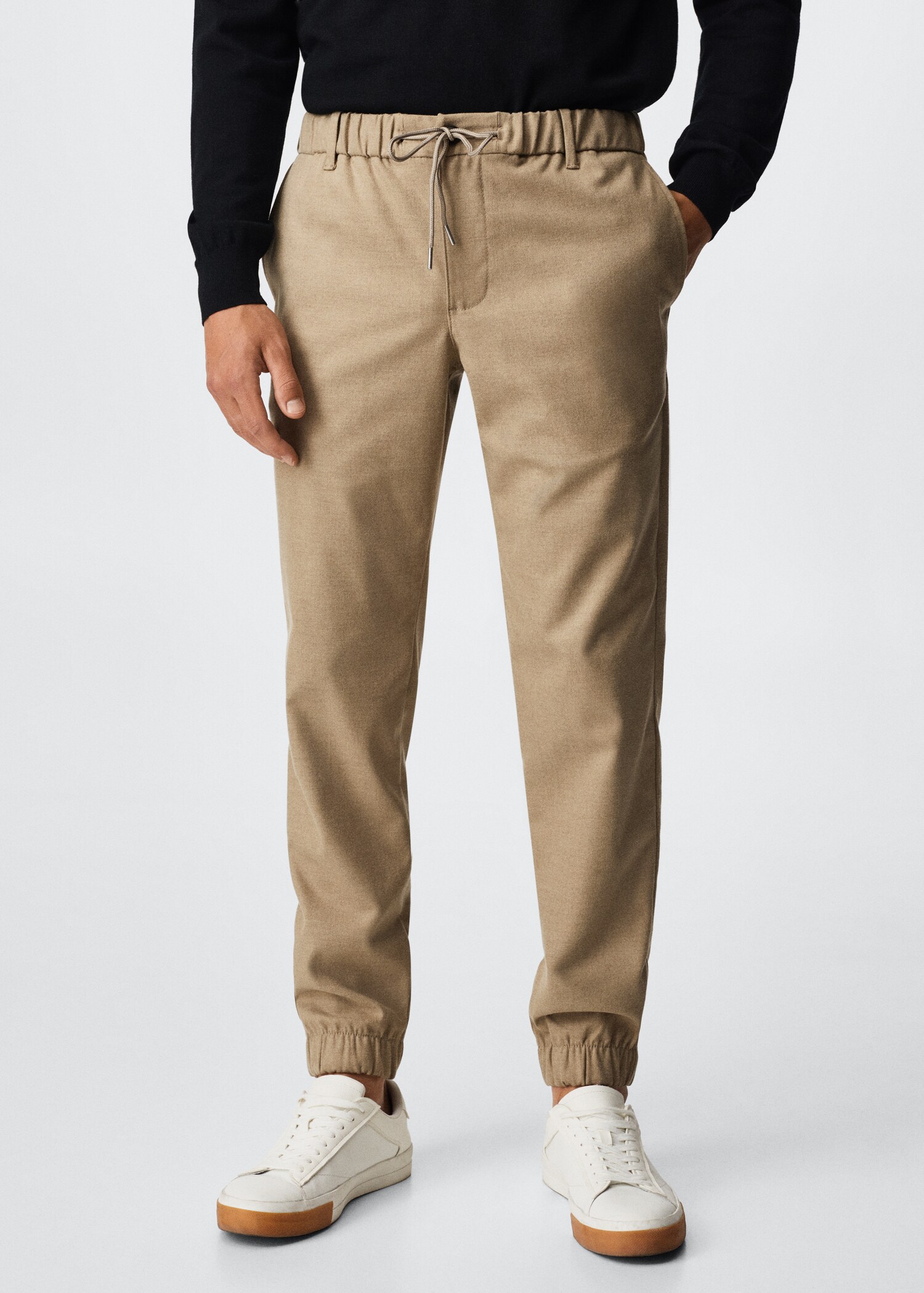 Twill joggers - Medium plane
