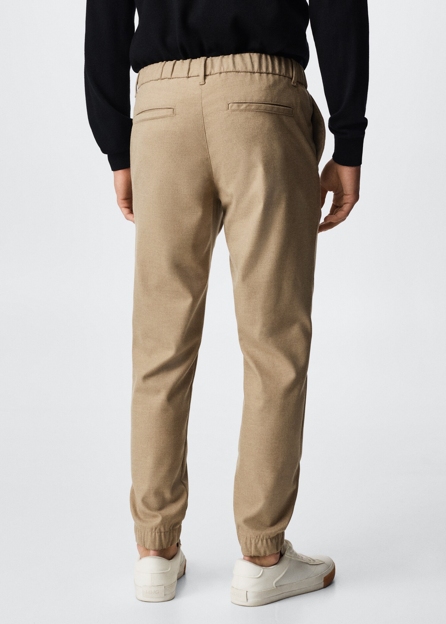Twill joggers - Reverse of the article