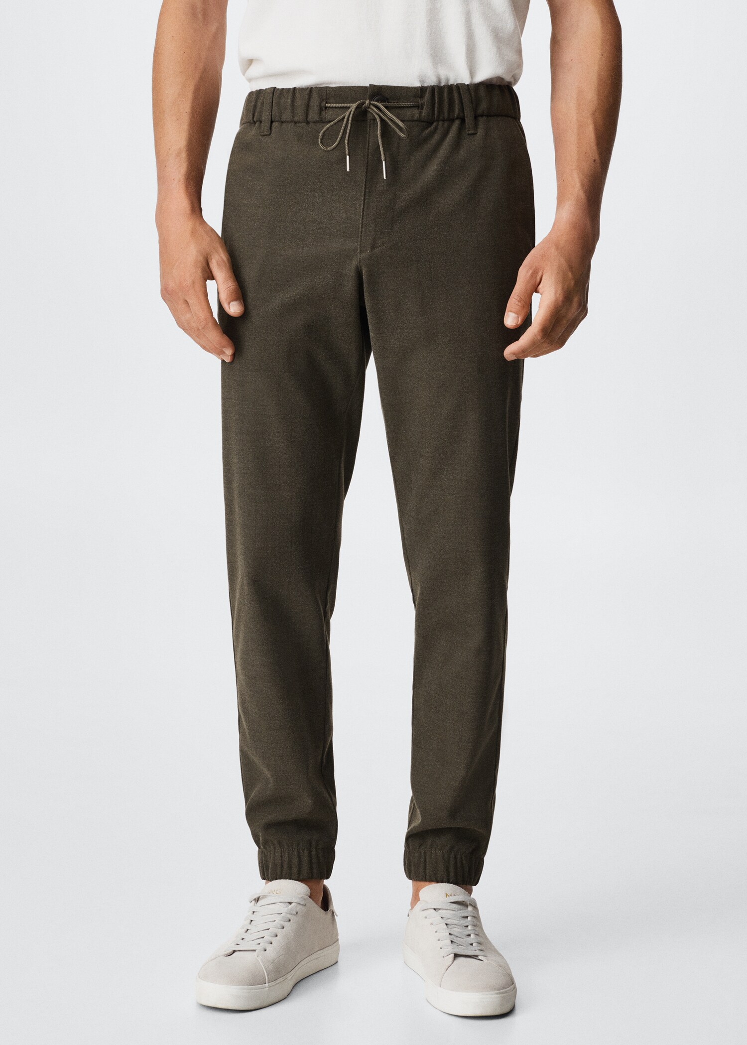 Twill joggers - Medium plane