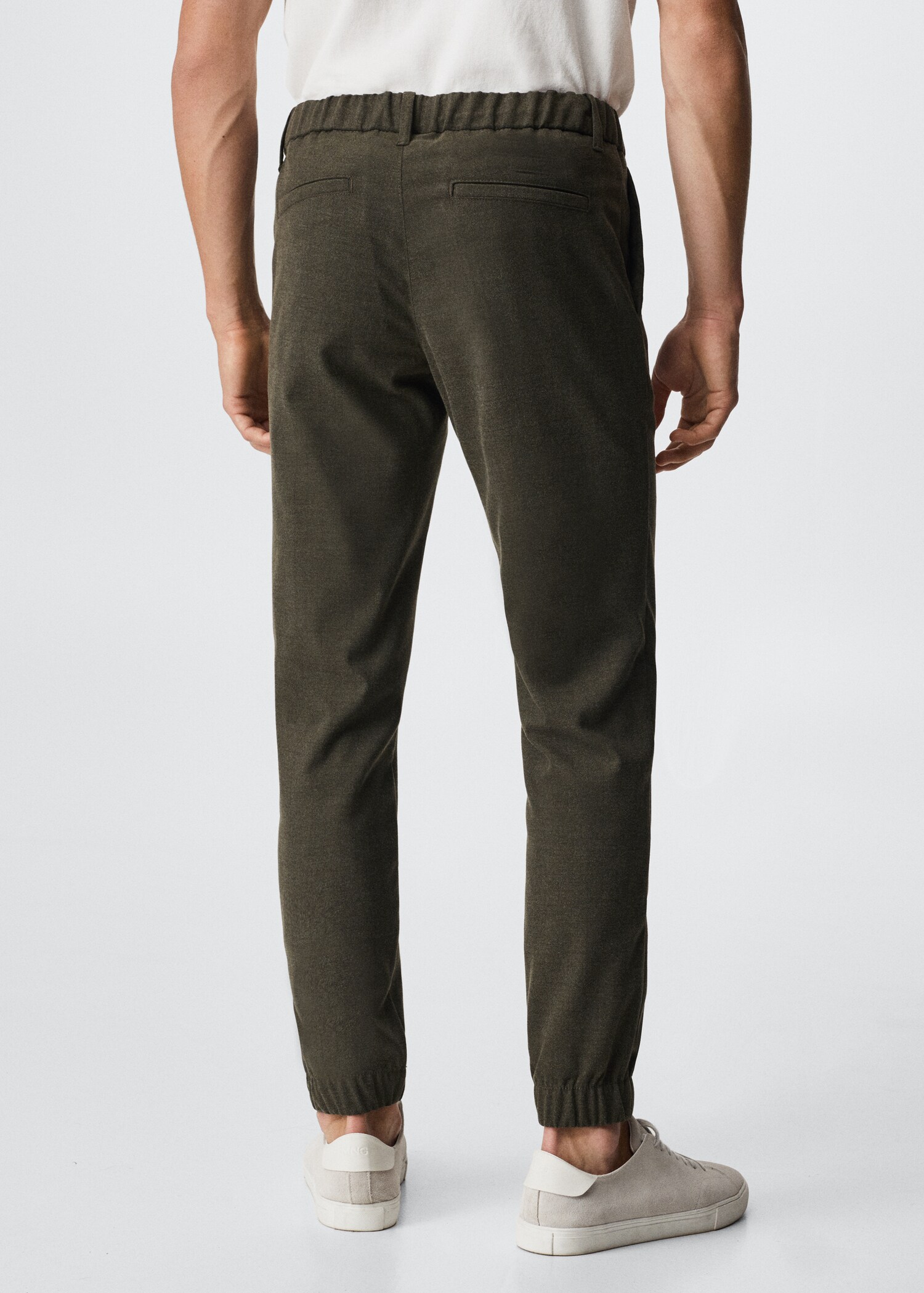 Twill joggers - Reverse of the article
