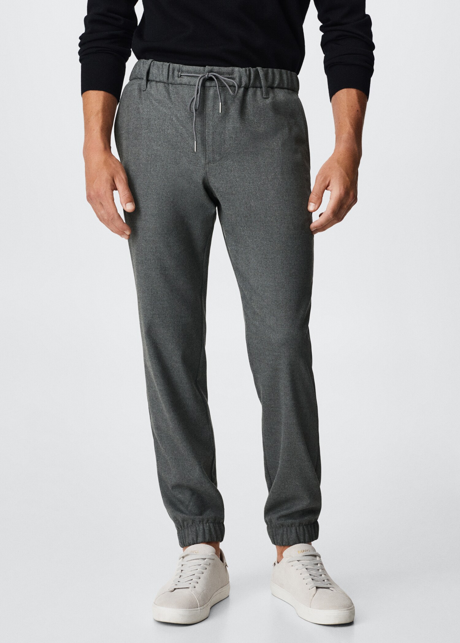 Twill joggers - Medium plane