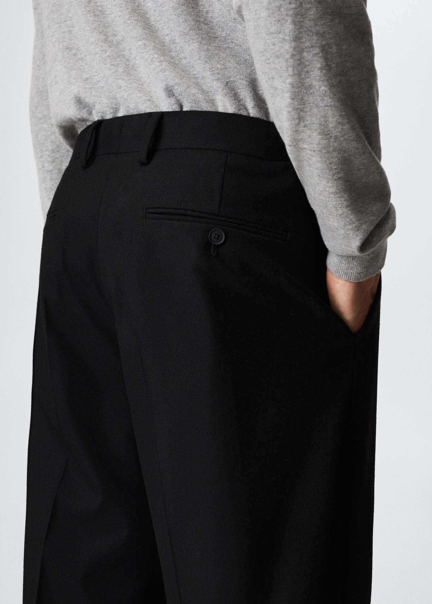 Pantalón traje slim fit - Detalle del artículo 3